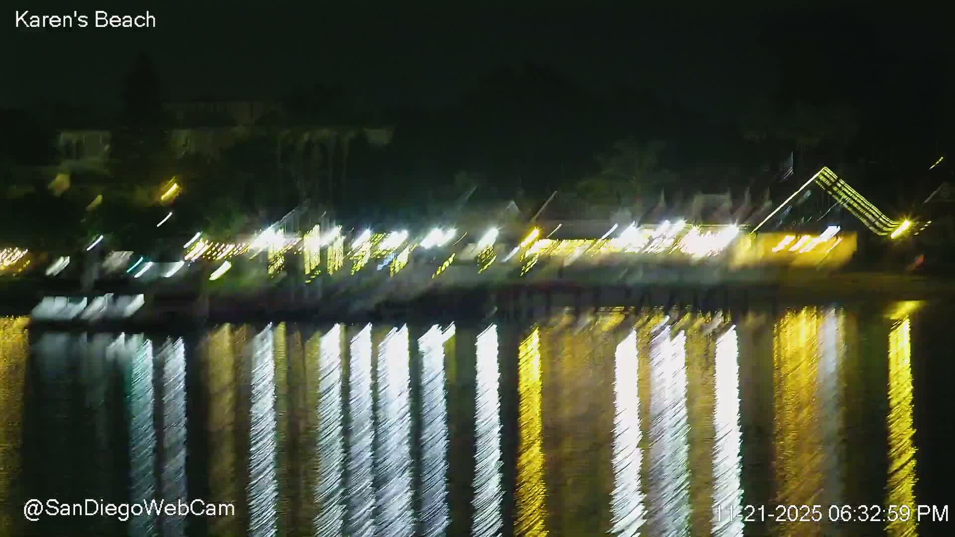 San Diego, Coronado Bridge & Sant Diego City & Bay Skyline View Live Cam - Downtown, San Diego, San Diego County, California, USA