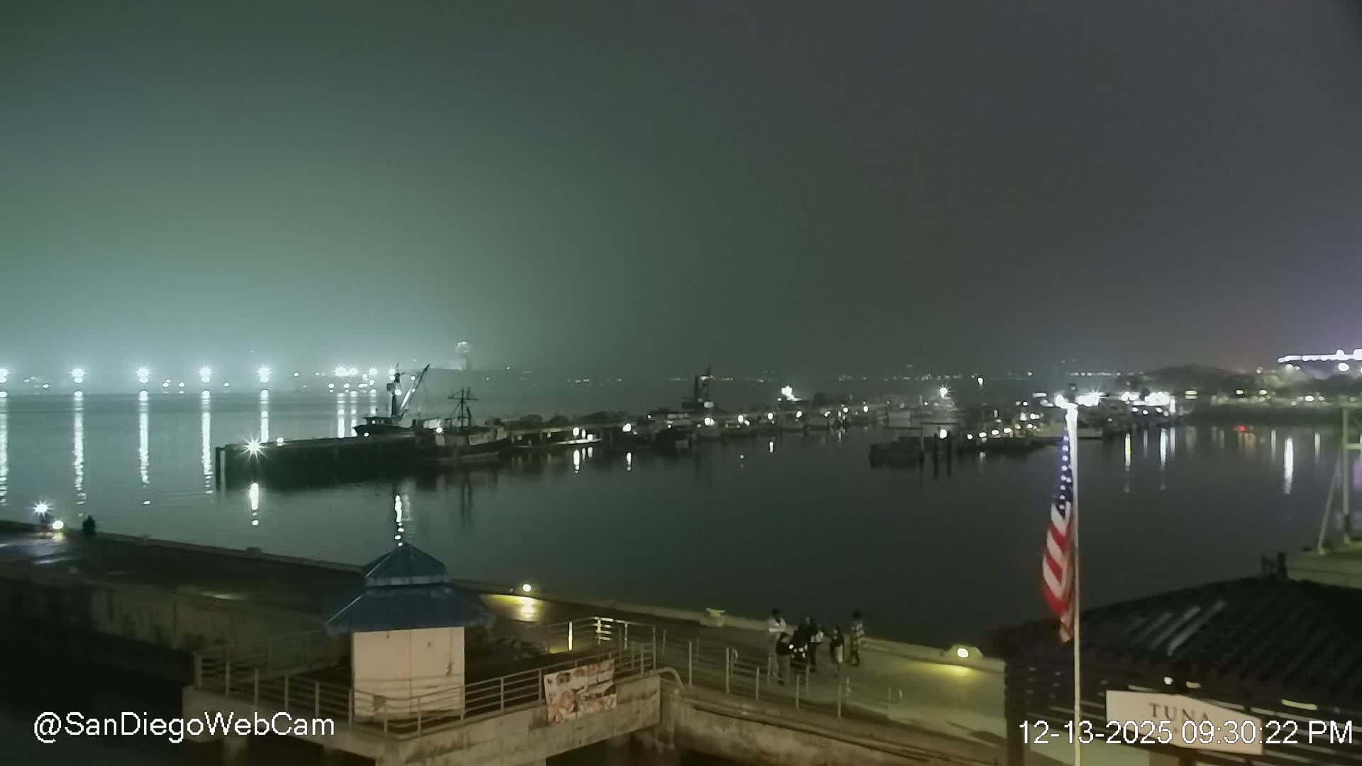 San Diego, Coronado Bridge & Sant Diego City & Bay Skyline View Live Cam - Downtown, San Diego, San Diego County, California, USA