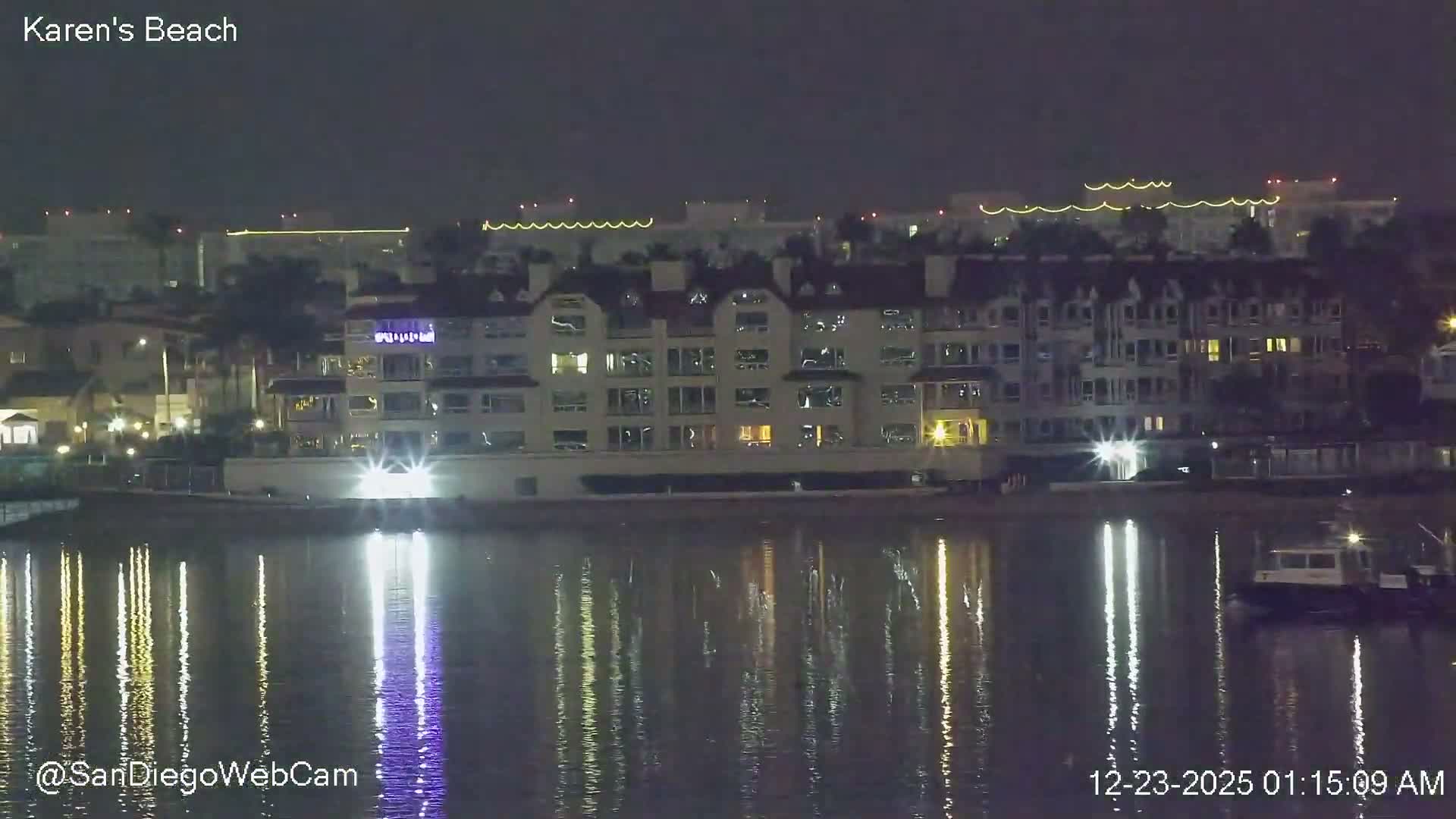 San Diego, Coronado Bridge & Sant Diego City & Bay Skyline View Live Cam - Downtown, San Diego, San Diego County, California, USA