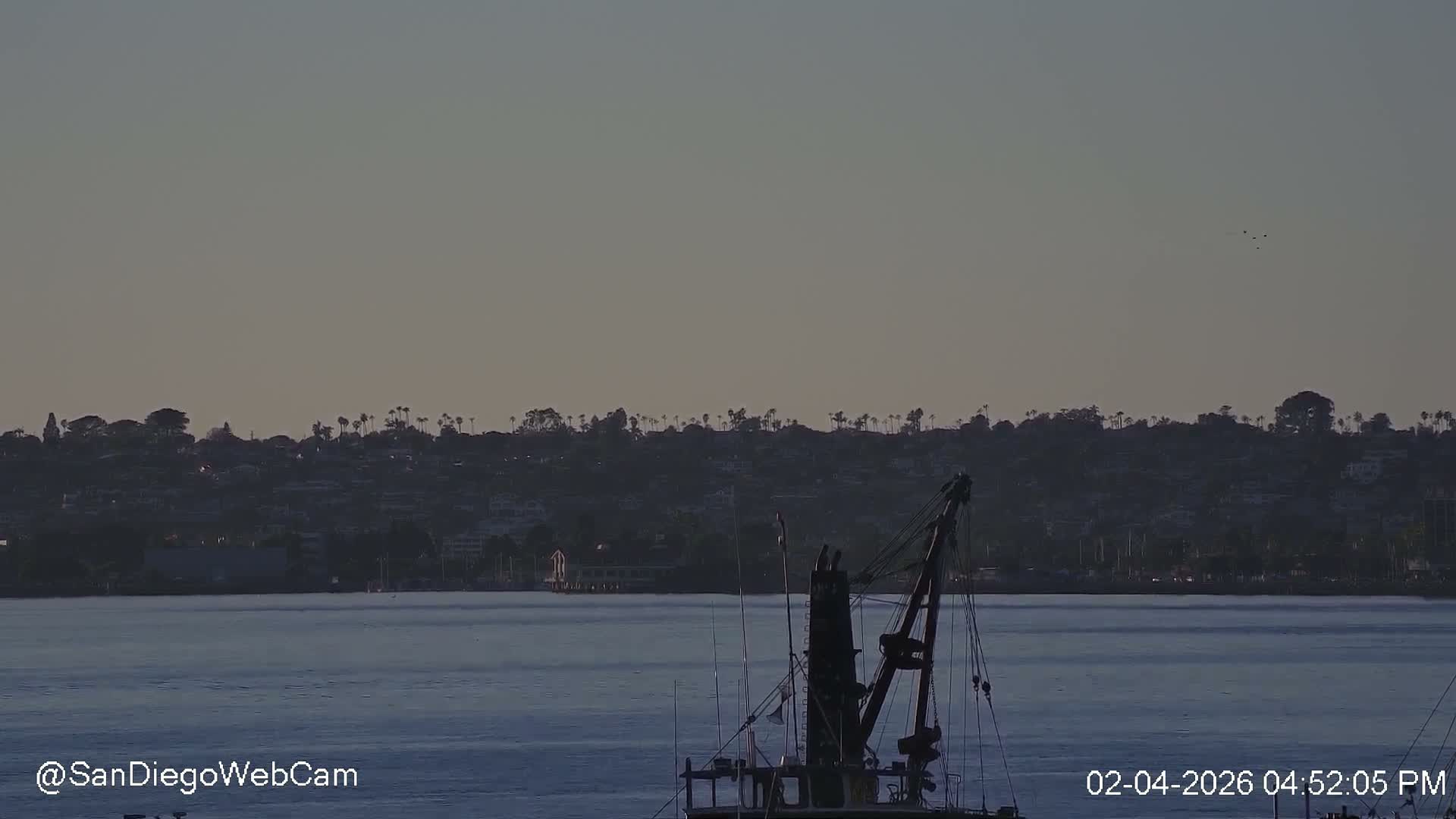 San Diego, Coronado Bridge & Sant Diego City & Bay Skyline View Live Cam - Downtown, San Diego, San Diego County, California, USA