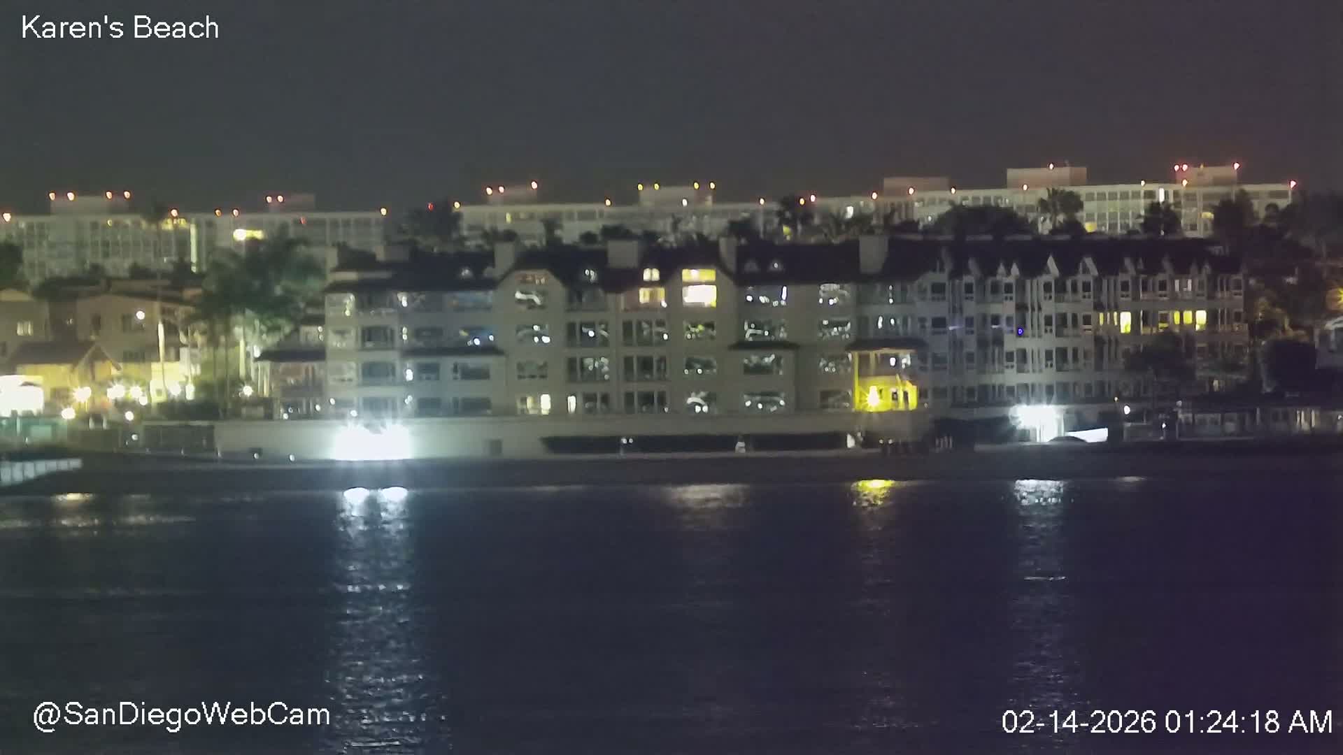 San Diego, Coronado Bridge & Sant Diego City & Bay Skyline View Live Cam - Downtown, San Diego, San Diego County, California, USA