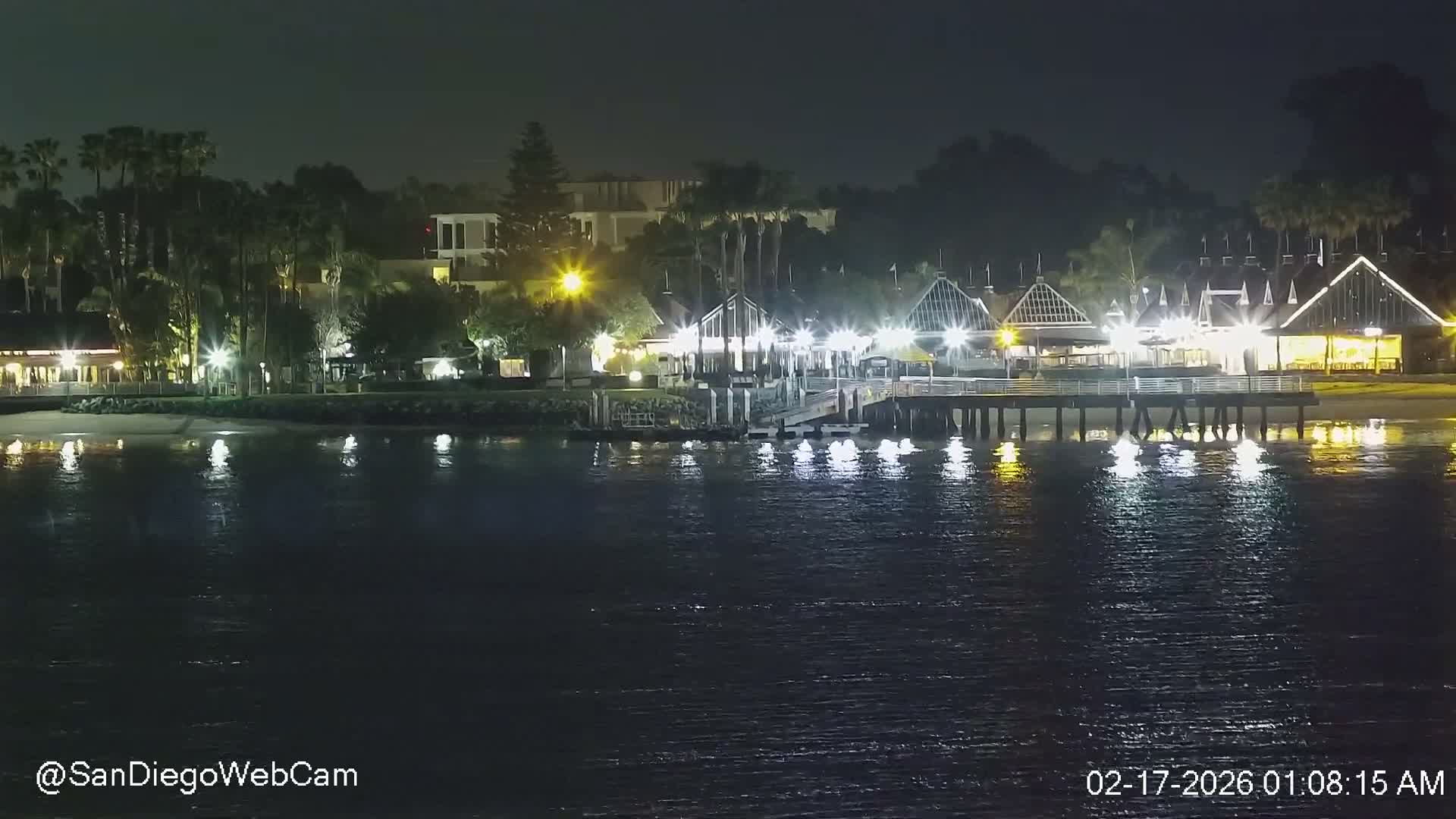 San Diego, Coronado Bridge & Sant Diego City & Bay Skyline View Live Cam - Downtown, San Diego, San Diego County, California, USA