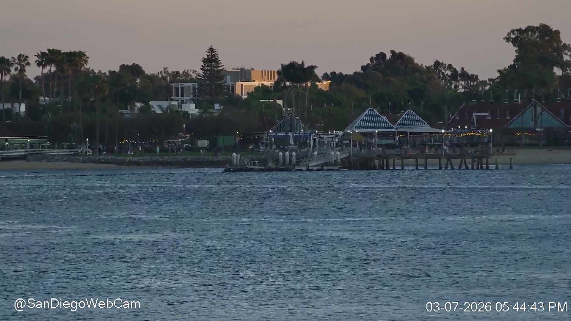 San Diego, Coronado Bridge & Sant Diego City & Bay Skyline View Live Cam - Downtown, San Diego, San Diego County, California, USA