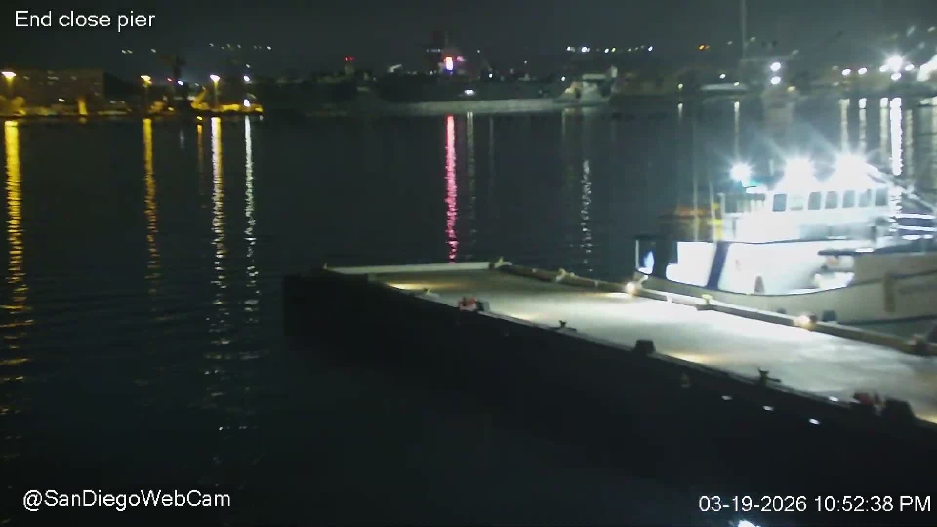 San Diego, Coronado Bridge & Sant Diego City & Bay Skyline View Live Cam - Downtown, San Diego, San Diego County, California, USA