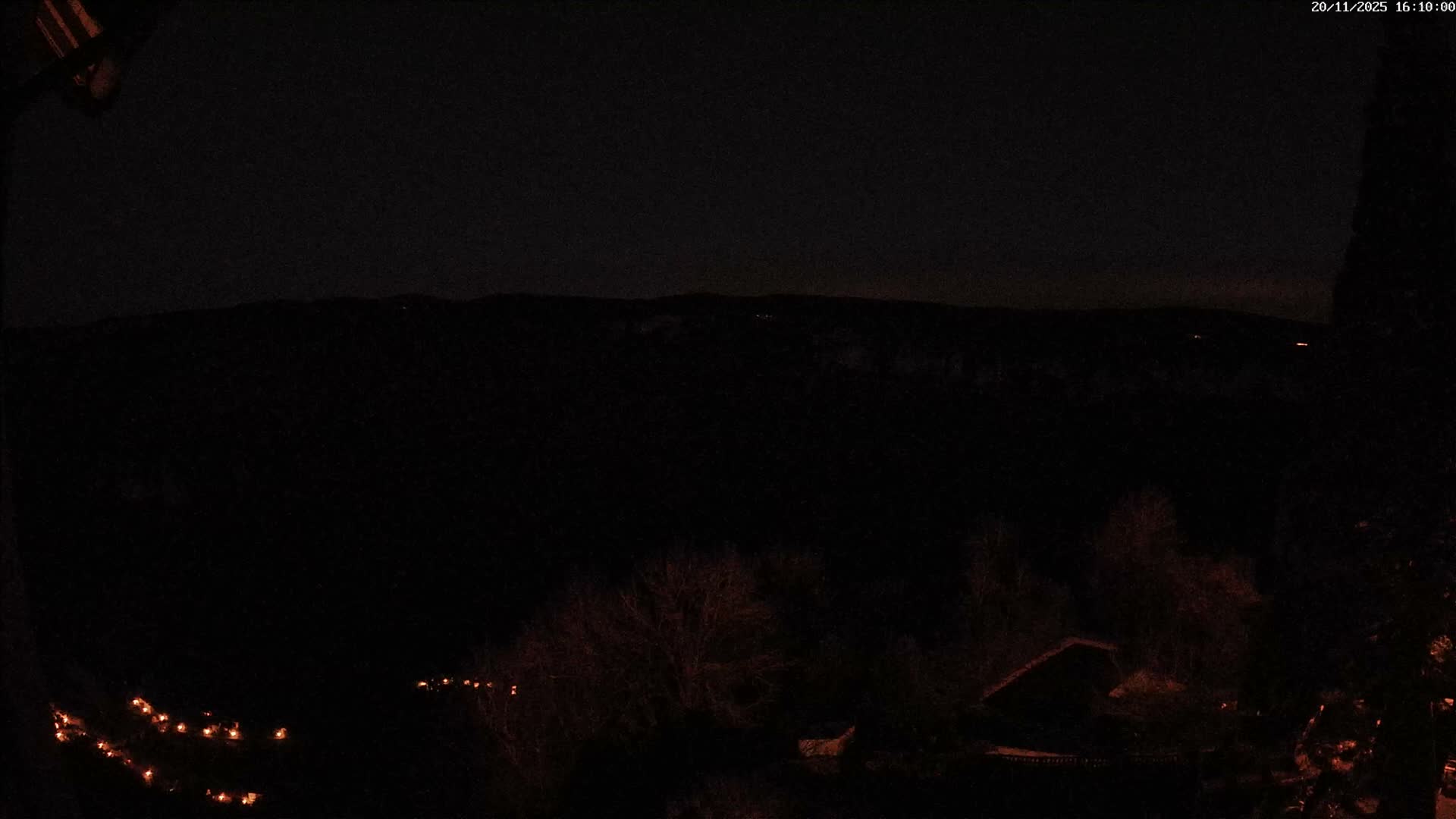 Les Gorges du Tarn (The Gorges of Tarn) View from Saint-Romme-de-Dolan Village Live Cam - Florac, Lozère, Occitanie, France