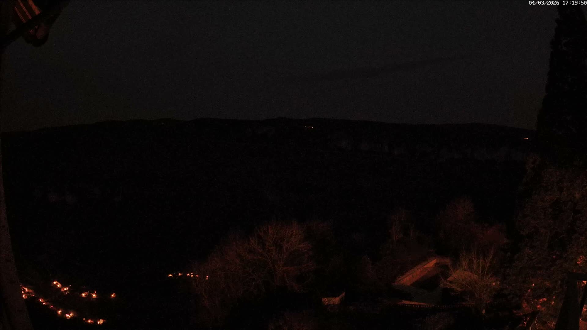 Les Gorges du Tarn (The Gorges of Tarn) View from Saint-Romme-de-Dolan Village Live Cam - Florac, Lozère, Occitanie, France