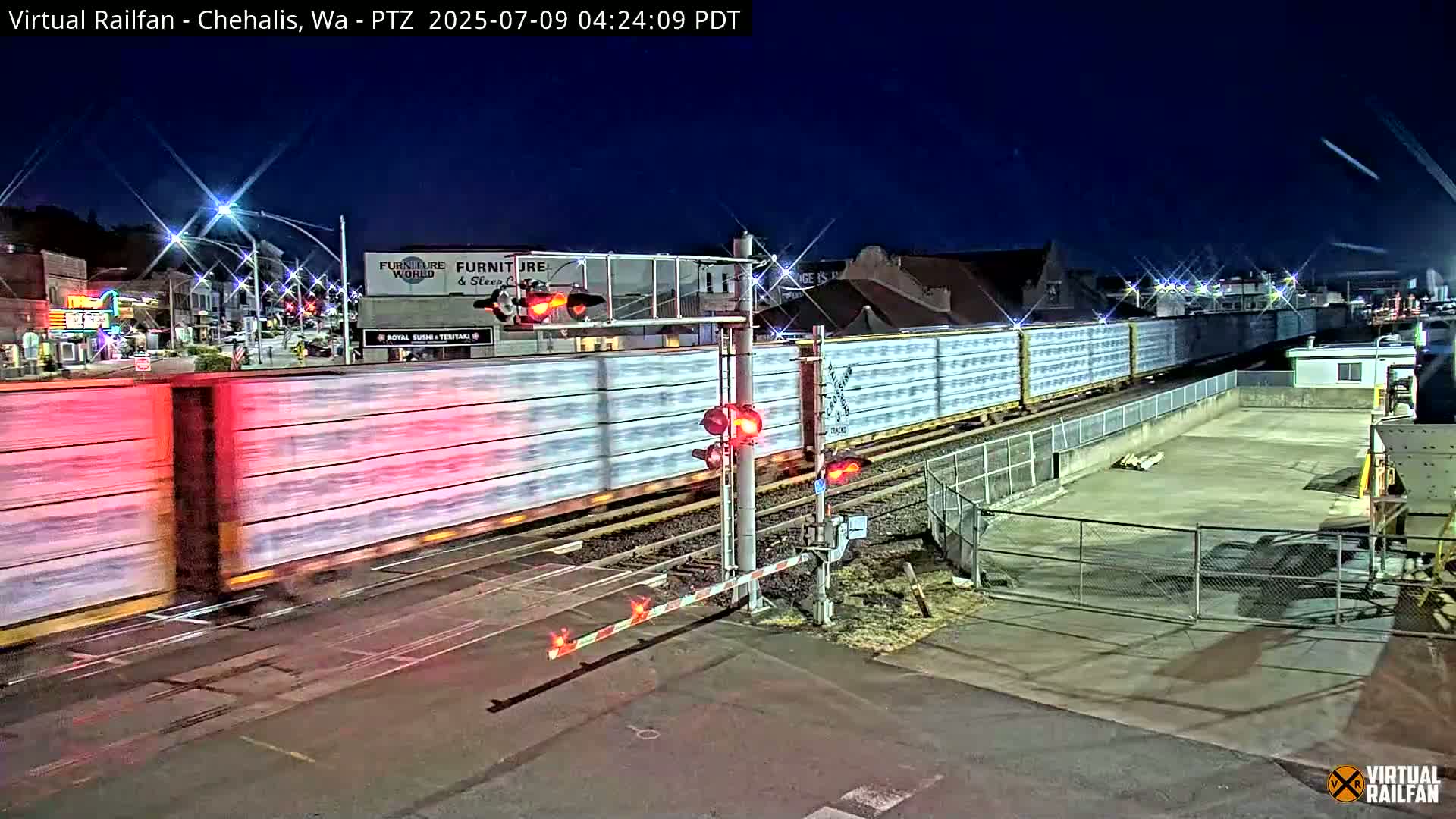 Chehalis City & Railway Junction N Market Bouleuvard X NW Front Street x NW West Street Live Cam - Chehalis, Lewis, Washington, USA