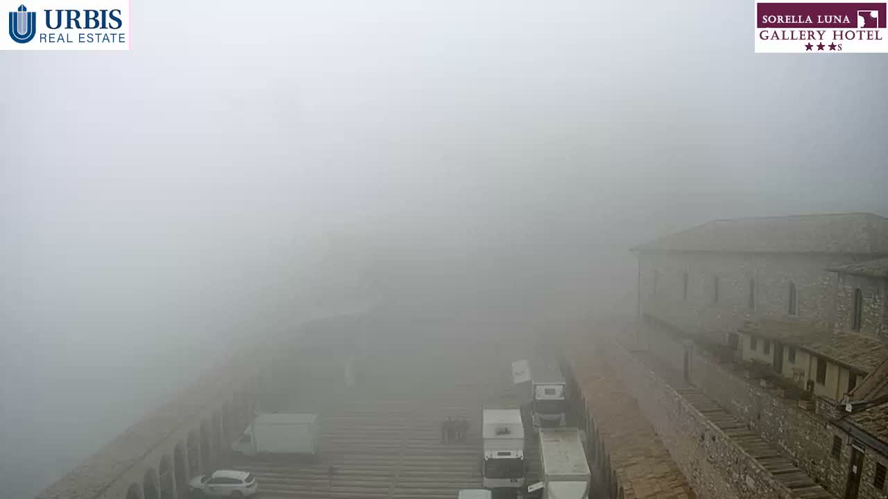 Assisi Basilica of San Francesco Live Cam - Perugia, Umbria, Italy