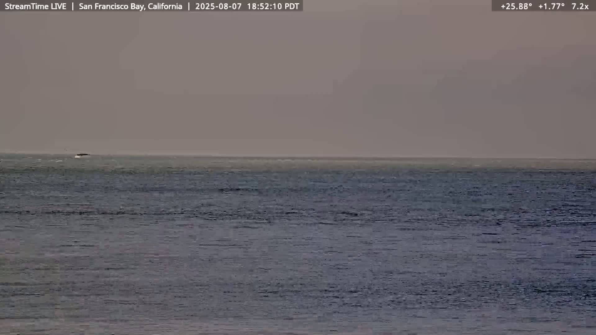 San Francisco City & San Francisco Bay Area (Oakland - Hayward) from Pier 23 Panoramic Live Cam - San Francisco, San Francisco Bay Area, California, USA