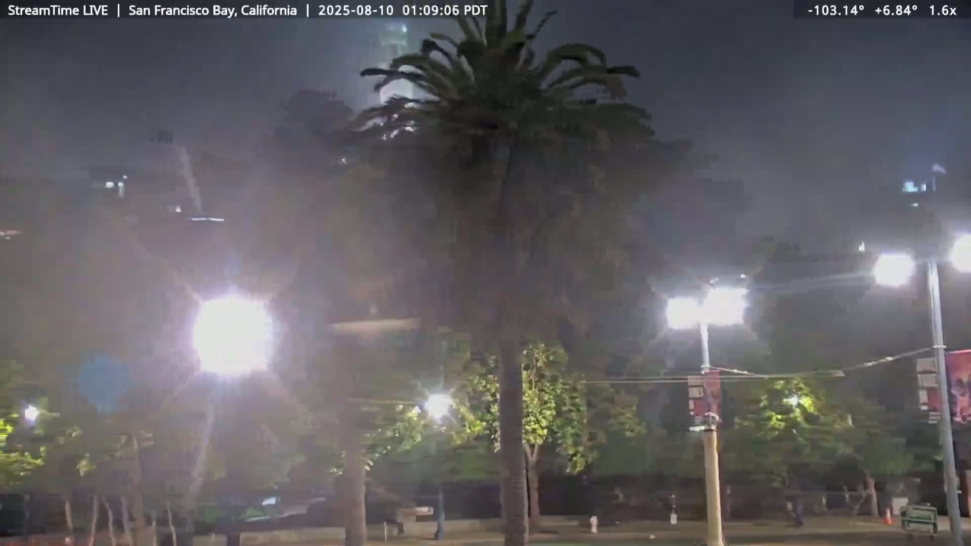 San Francisco City & San Francisco Bay Area (Oakland - Hayward) from Pier 23 Panoramic Live Cam - San Francisco, San Francisco Bay Area, California, USA