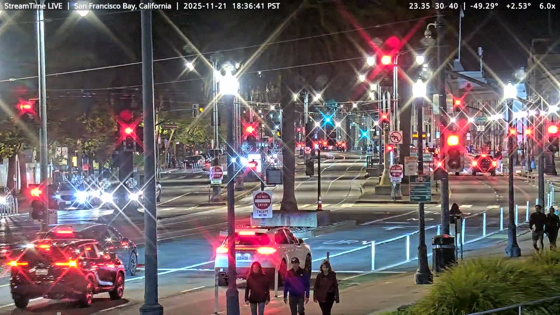 San Francisco City & San Francisco Bay Area (Oakland - Hayward) from Pier 23 Panoramic Live Cam - San Francisco, San Francisco Bay Area, California, USA