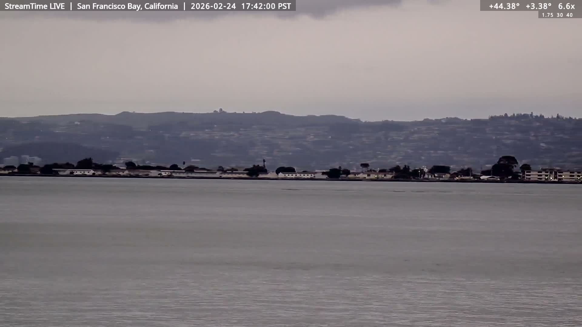 San Francisco City & San Francisco Bay Area (Oakland - Hayward) from Pier 23 Panoramic Live Cam - San Francisco, San Francisco Bay Area, California, USA
