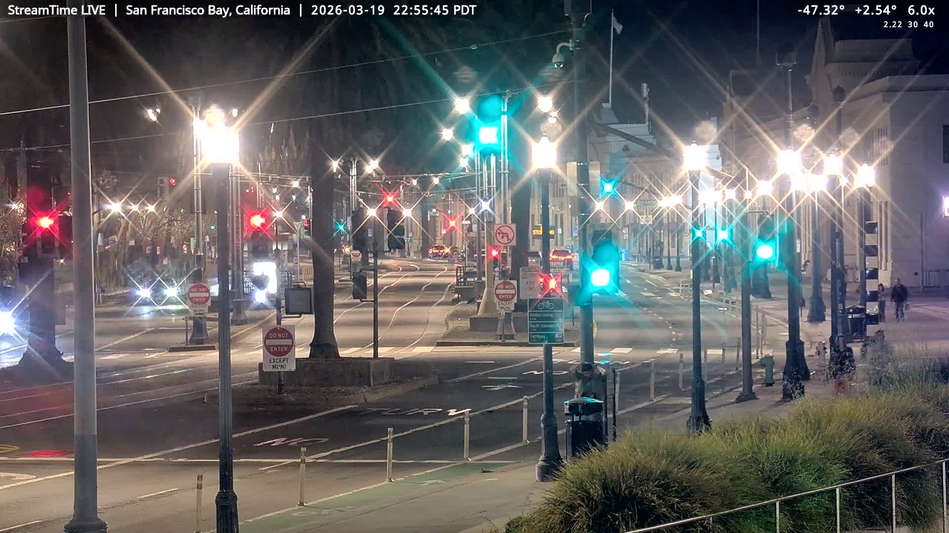 San Francisco City & San Francisco Bay Area (Oakland - Hayward) from Pier 23 Panoramic Live Cam - San Francisco, San Francisco Bay Area, California, USA
