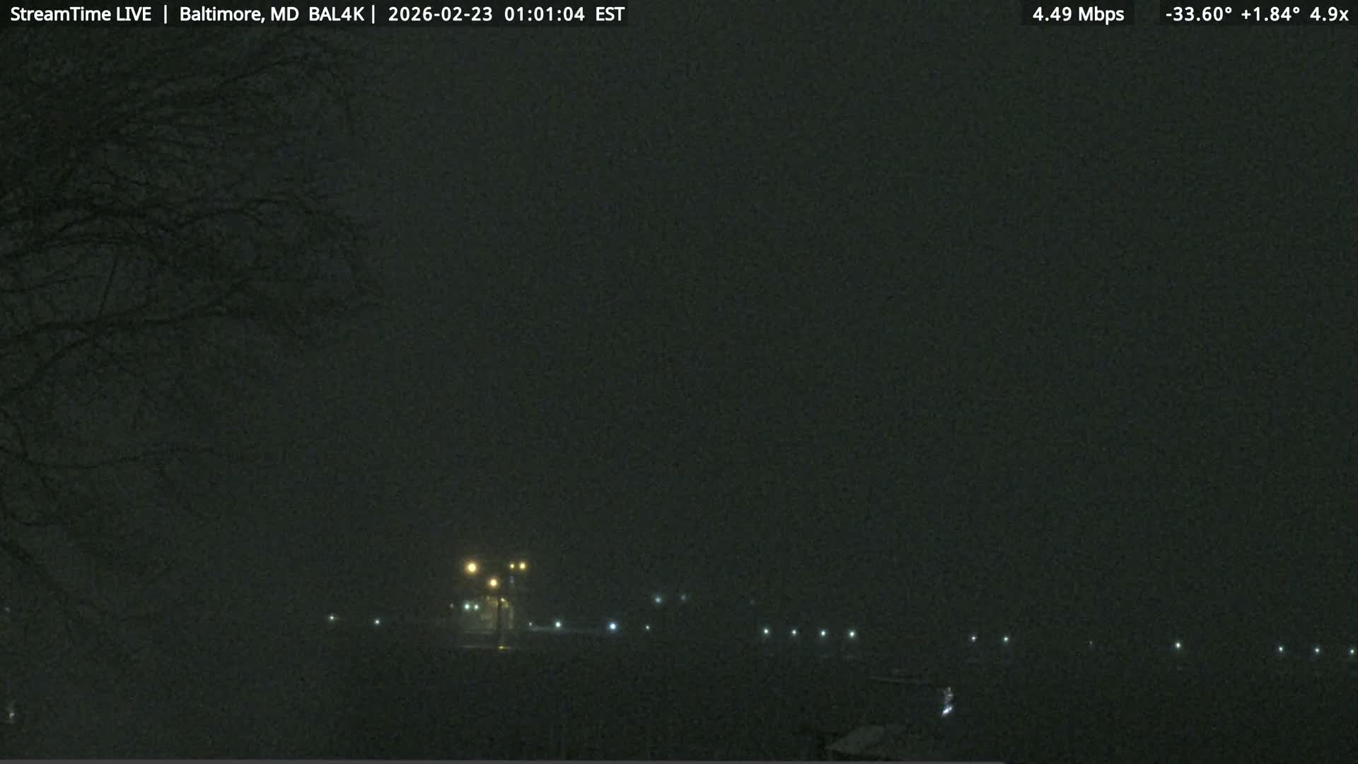 Port of Baltimore, Francis Scott Key Bridge, & Dundalk Marine Terminal & Patapsco River View from Fort Smallwood Park Live Cam - Pasadena, Anne Arundel, Maryland, USA