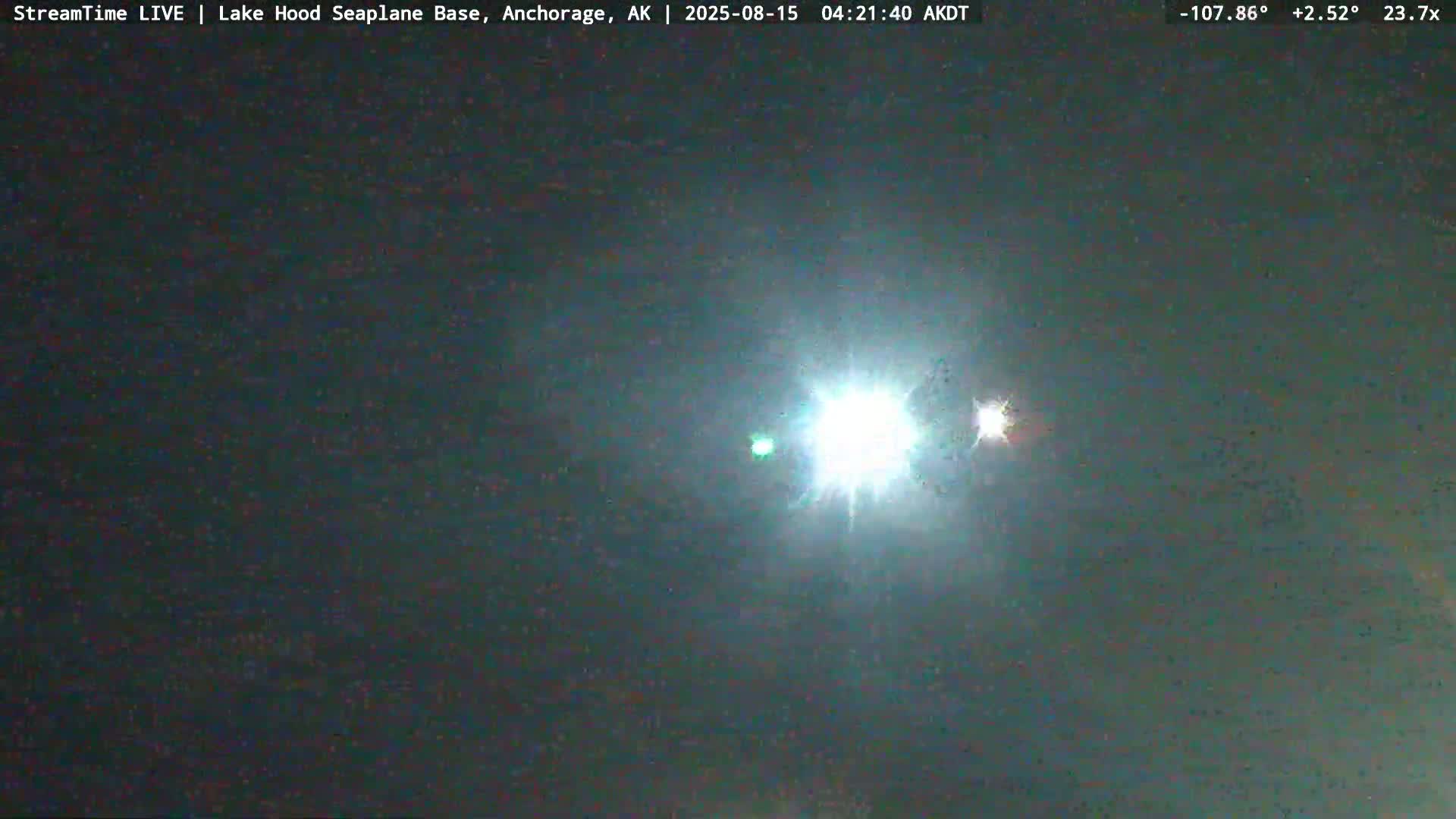 Anchorage, Lake Hood Seaplane Base / Ted Stevens International Airport Live Cam ANC / PANC - Turnagain, Anchorage, Alaska, USA