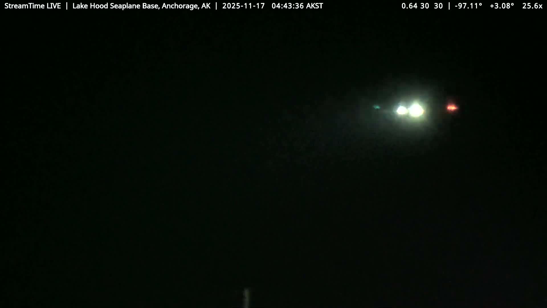 Anchorage, Lake Hood Seaplane Base / Ted Stevens International Airport Live Cam ANC / PANC - Turnagain, Anchorage, Alaska, USA