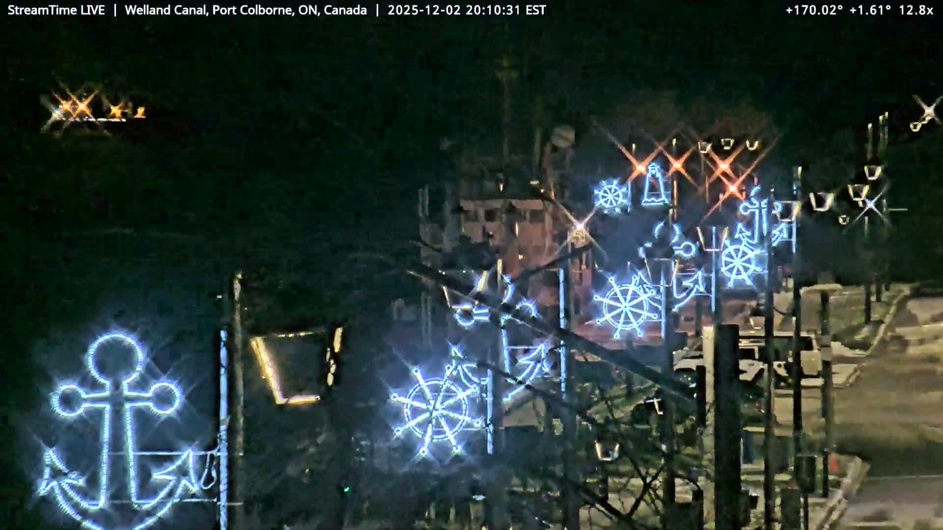 Port Colborne City, Welland Canal & Bridge 21 Live Cam - Port Colborne, Niagara, Ontario, Canada