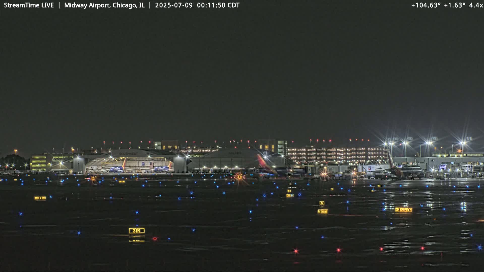 Chicago Midway International Airport Live Cam MDW / KMDW - Garfield Ridge, Chicago, Cook, Illinois, USA