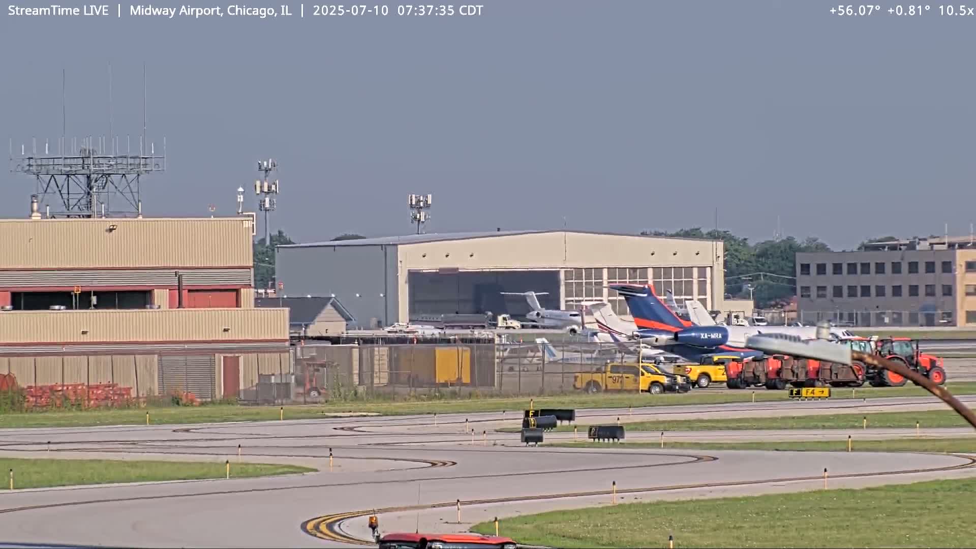 Chicago Midway International Airport Live Cam MDW / KMDW - Garfield Ridge, Chicago, Cook, Illinois, USA