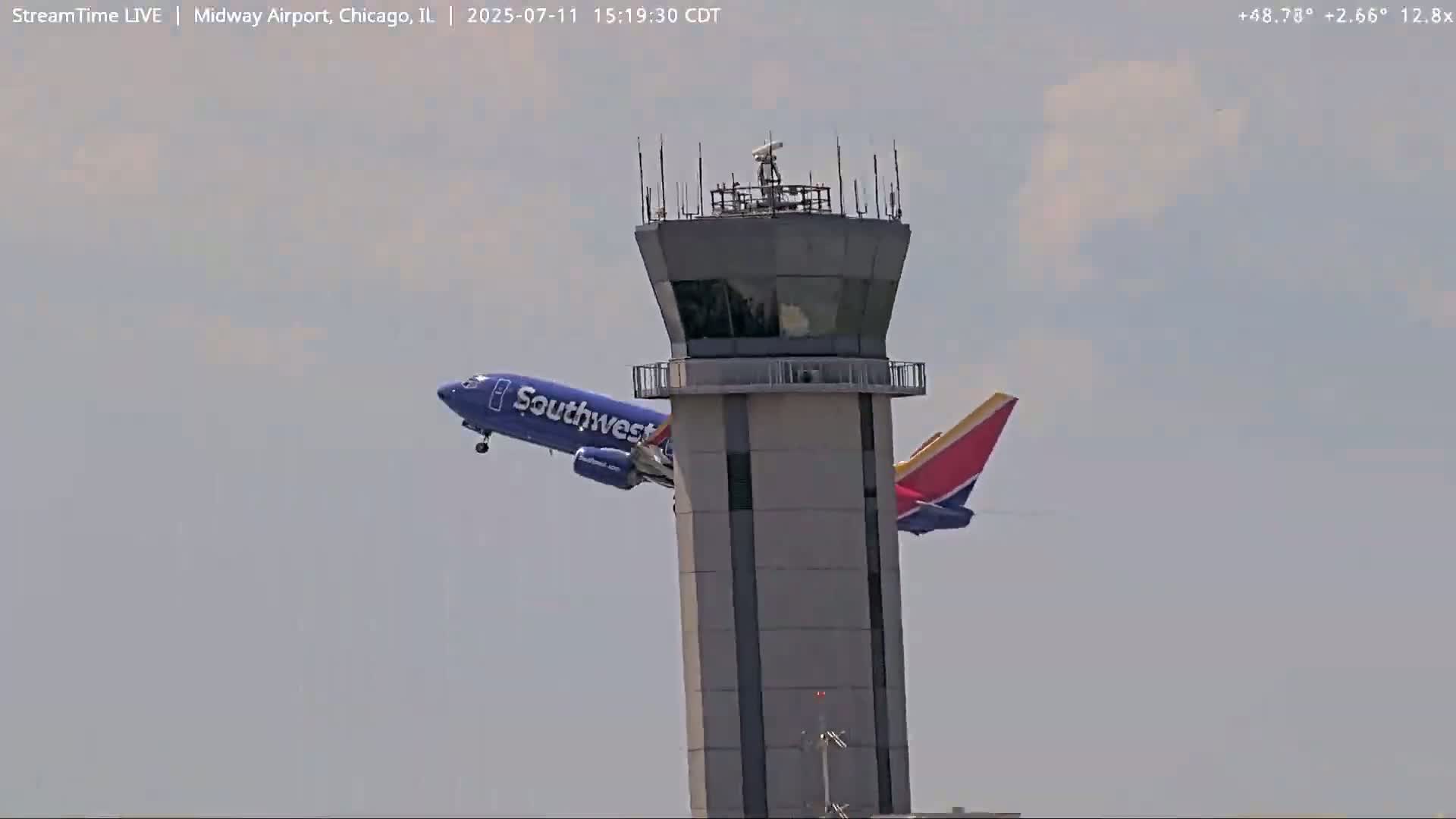 Chicago Midway International Airport Live Cam MDW / KMDW - Garfield Ridge, Chicago, Cook, Illinois, USA