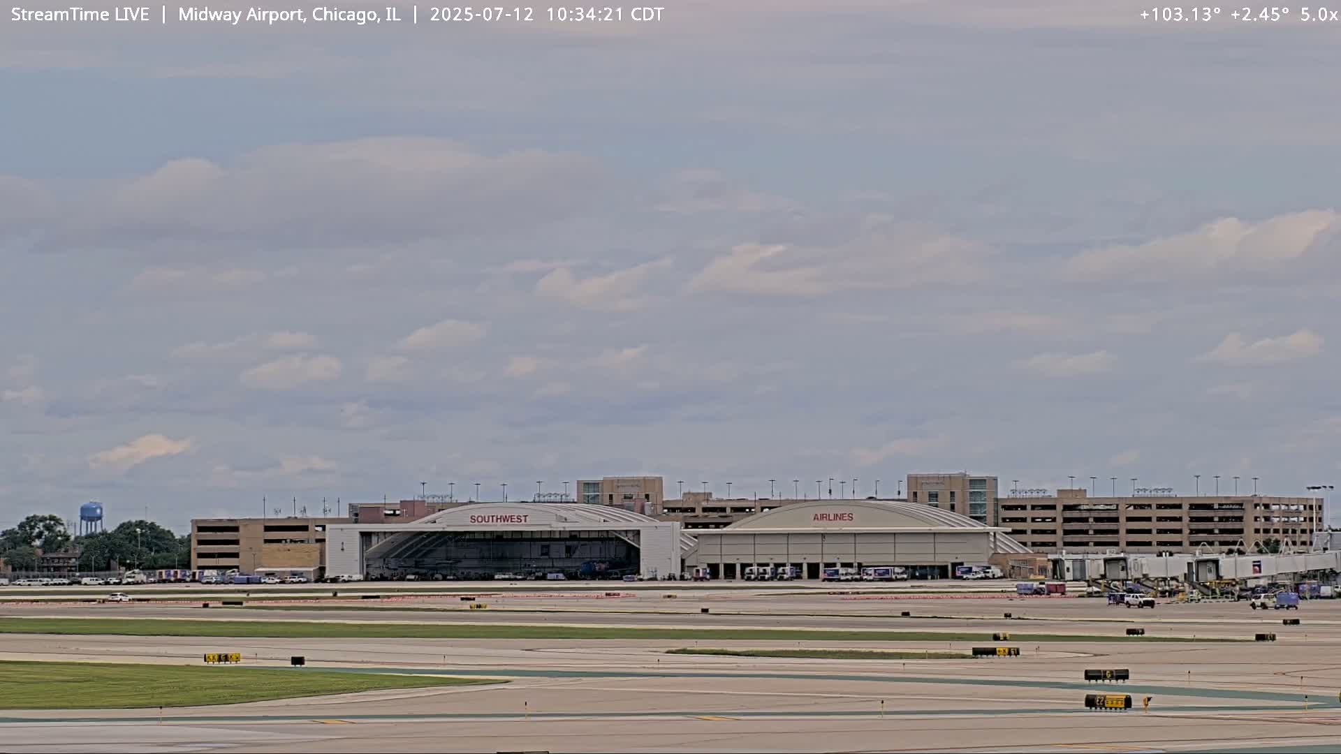 Chicago Midway International Airport Live Cam MDW / KMDW - Garfield Ridge, Chicago, Cook, Illinois, USA