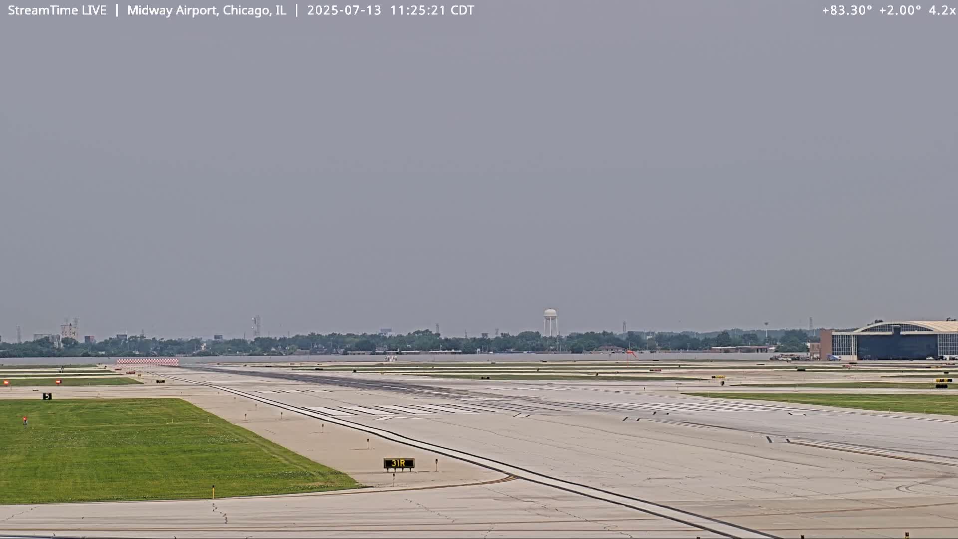 Chicago Midway International Airport Live Cam MDW / KMDW - Garfield Ridge, Chicago, Cook, Illinois, USA