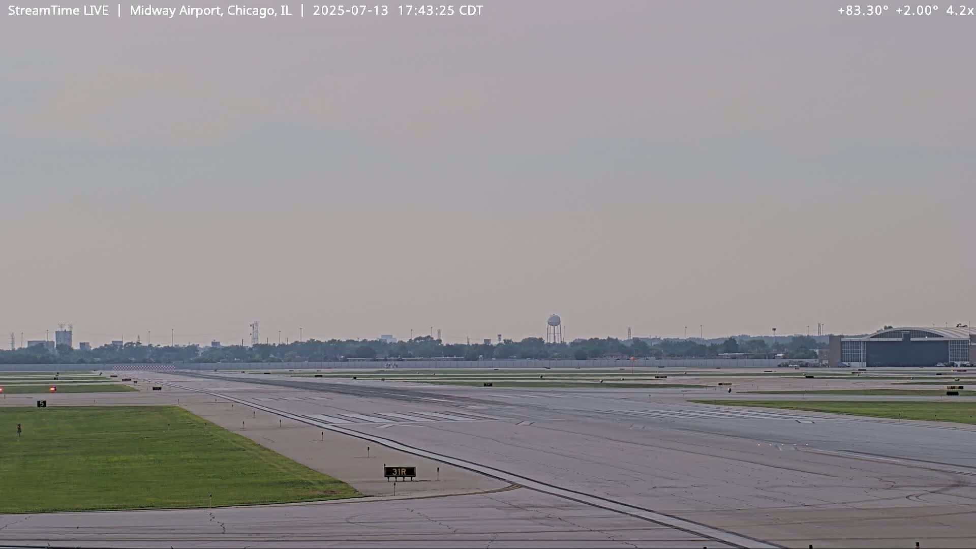 Chicago Midway International Airport Live Cam MDW / KMDW - Garfield Ridge, Chicago, Cook, Illinois, USA