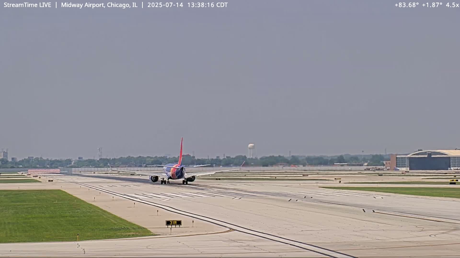Chicago Midway International Airport Live Cam MDW / KMDW - Garfield Ridge, Chicago, Cook, Illinois, USA