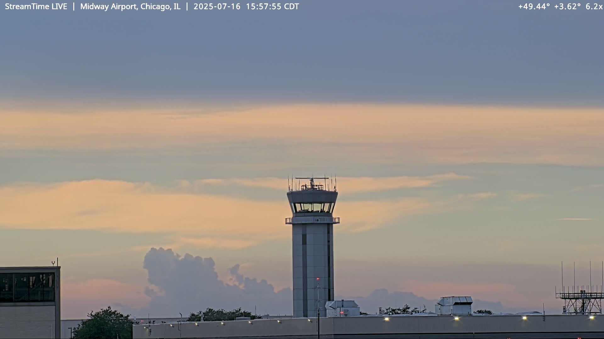 Chicago Midway International Airport Live Cam MDW / KMDW - Garfield Ridge, Chicago, Cook, Illinois, USA
