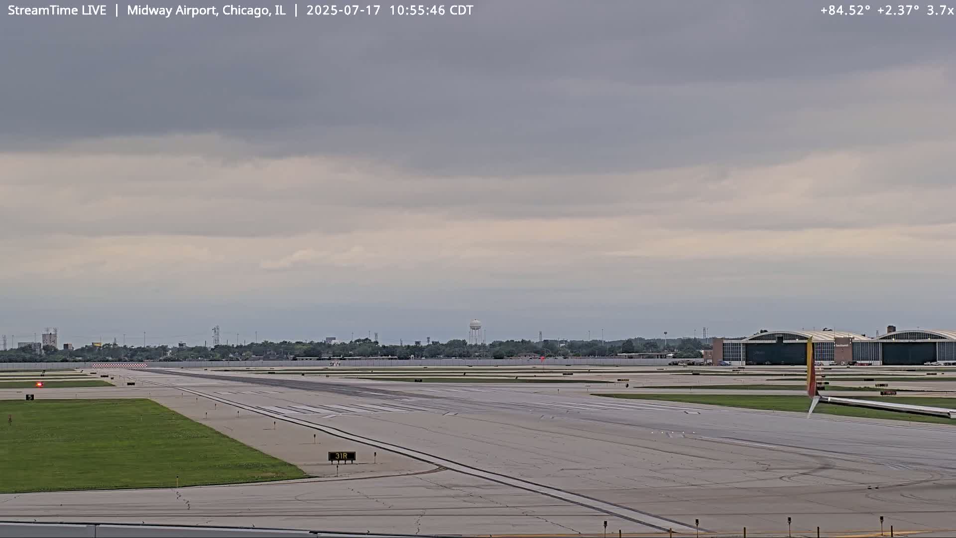 Chicago Midway International Airport Live Cam MDW / KMDW - Garfield Ridge, Chicago, Cook, Illinois, USA