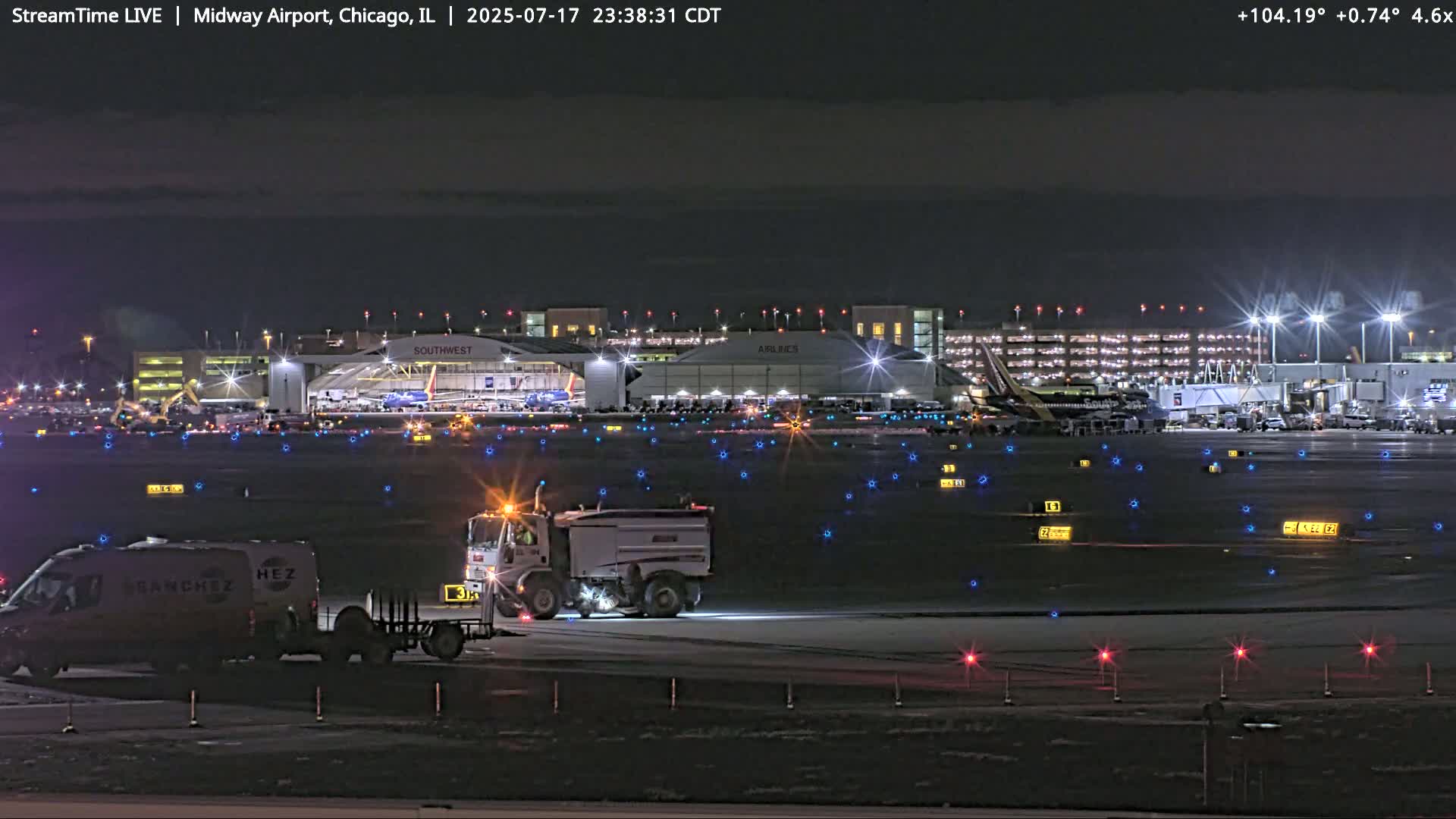 Chicago Midway International Airport Live Cam MDW / KMDW - Garfield Ridge, Chicago, Cook, Illinois, USA