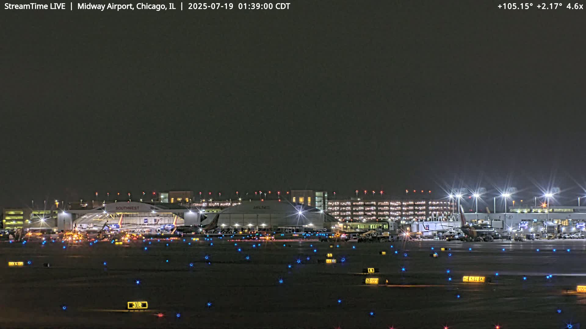 Chicago Midway International Airport Live Cam MDW / KMDW - Garfield Ridge, Chicago, Cook, Illinois, USA