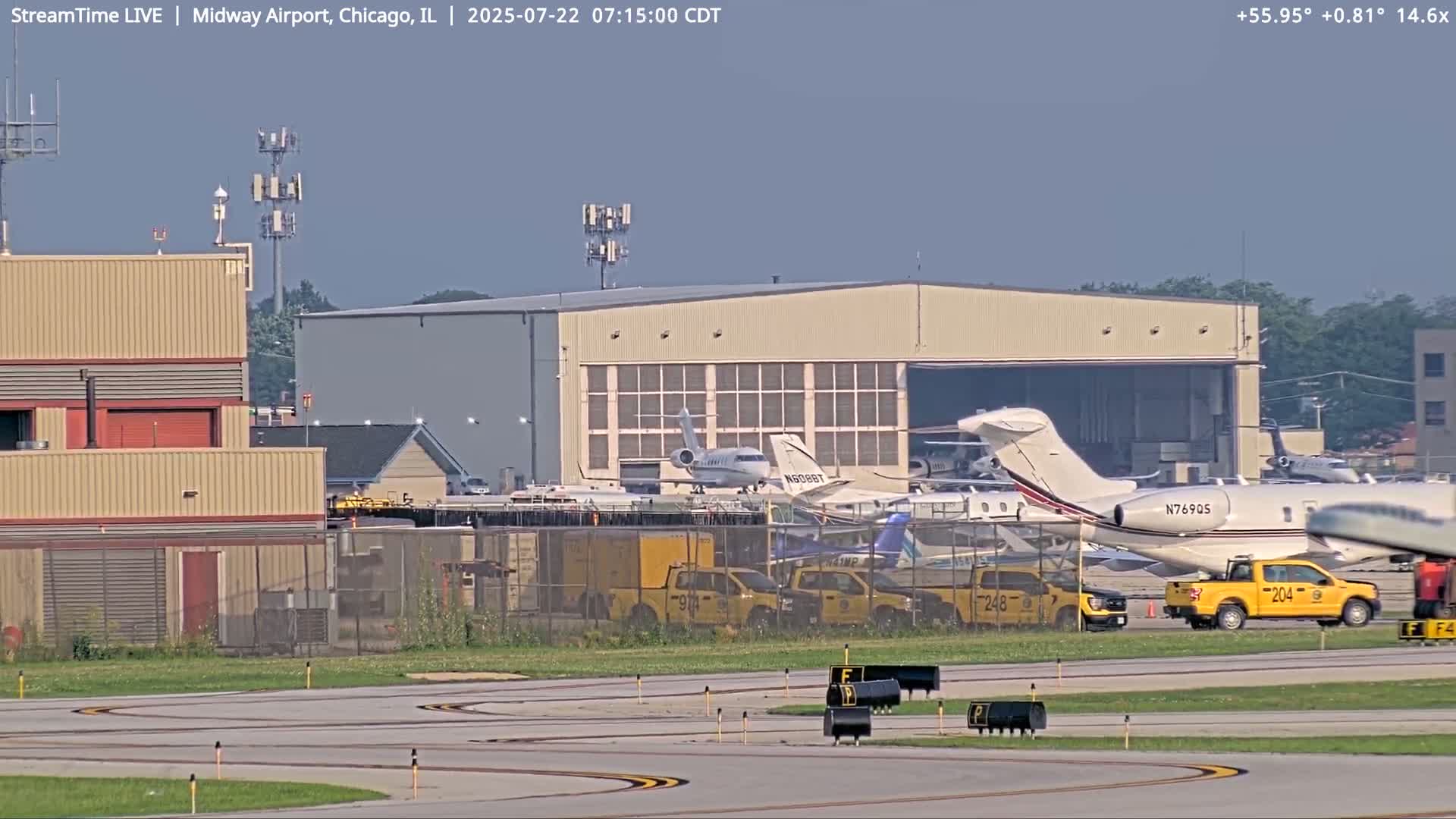 Chicago Midway International Airport Live Cam MDW / KMDW - Garfield Ridge, Chicago, Cook, Illinois, USA