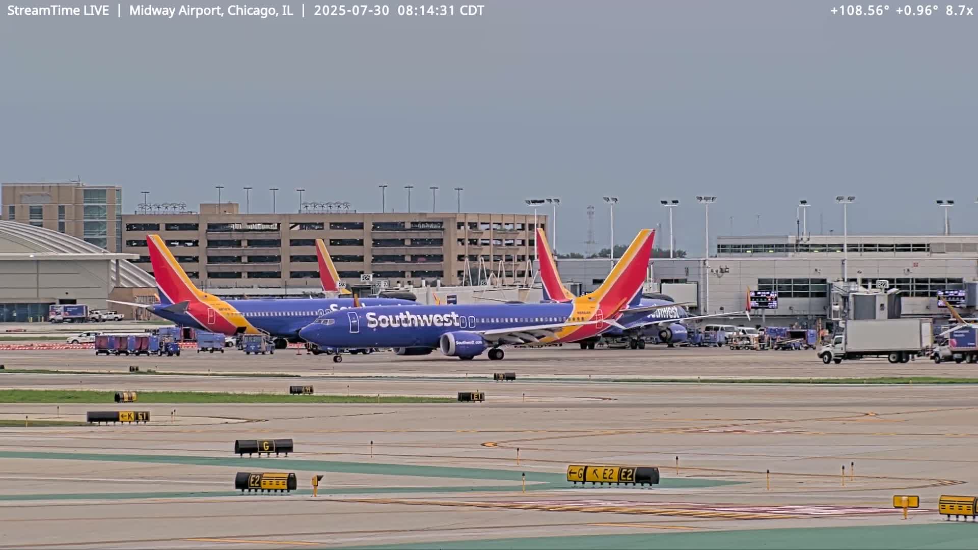 Chicago Midway International Airport Live Cam MDW / KMDW - Garfield Ridge, Chicago, Cook, Illinois, USA