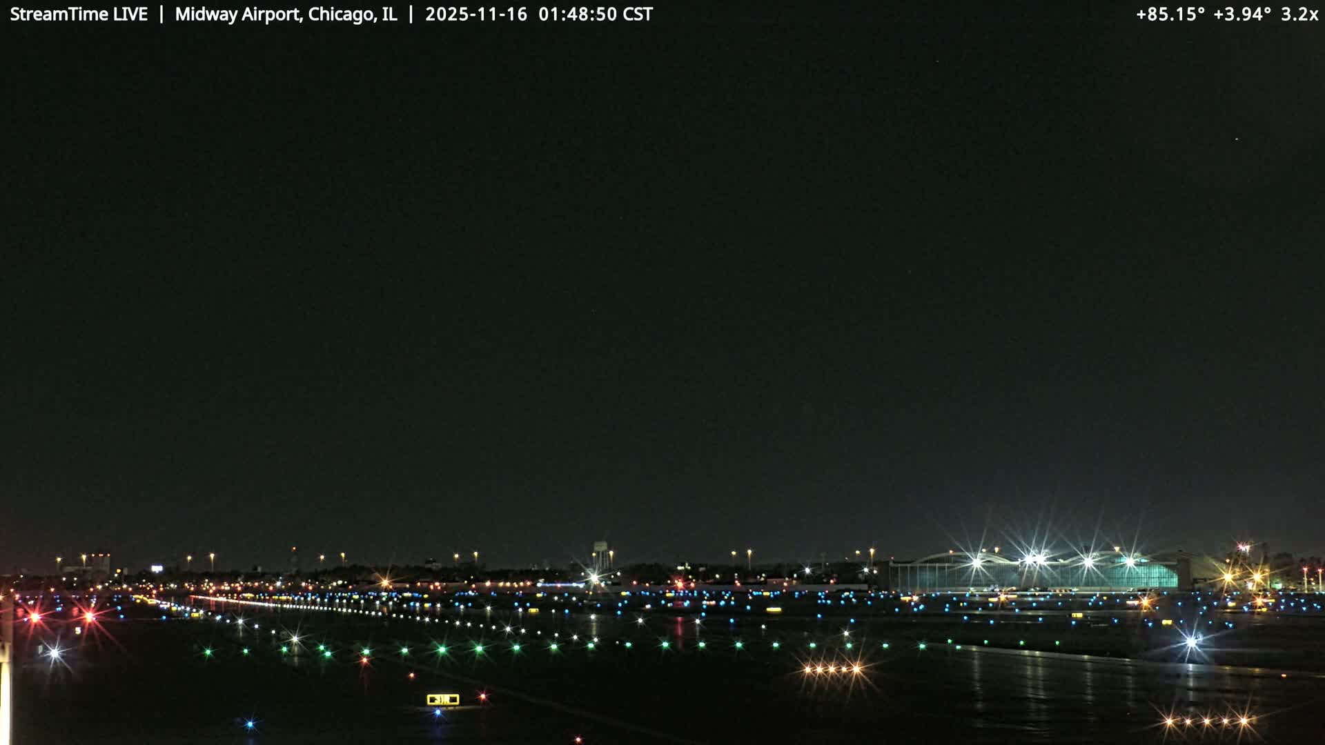 Chicago Midway International Airport Live Cam MDW / KMDW - Garfield Ridge, Chicago, Cook, Illinois, USA