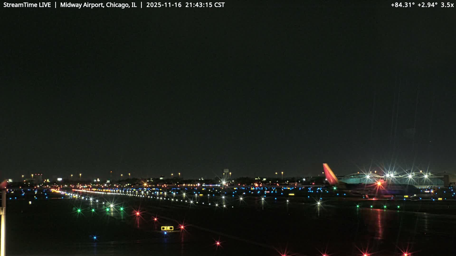 Chicago Midway International Airport Live Cam MDW / KMDW - Garfield Ridge, Chicago, Cook, Illinois, USA