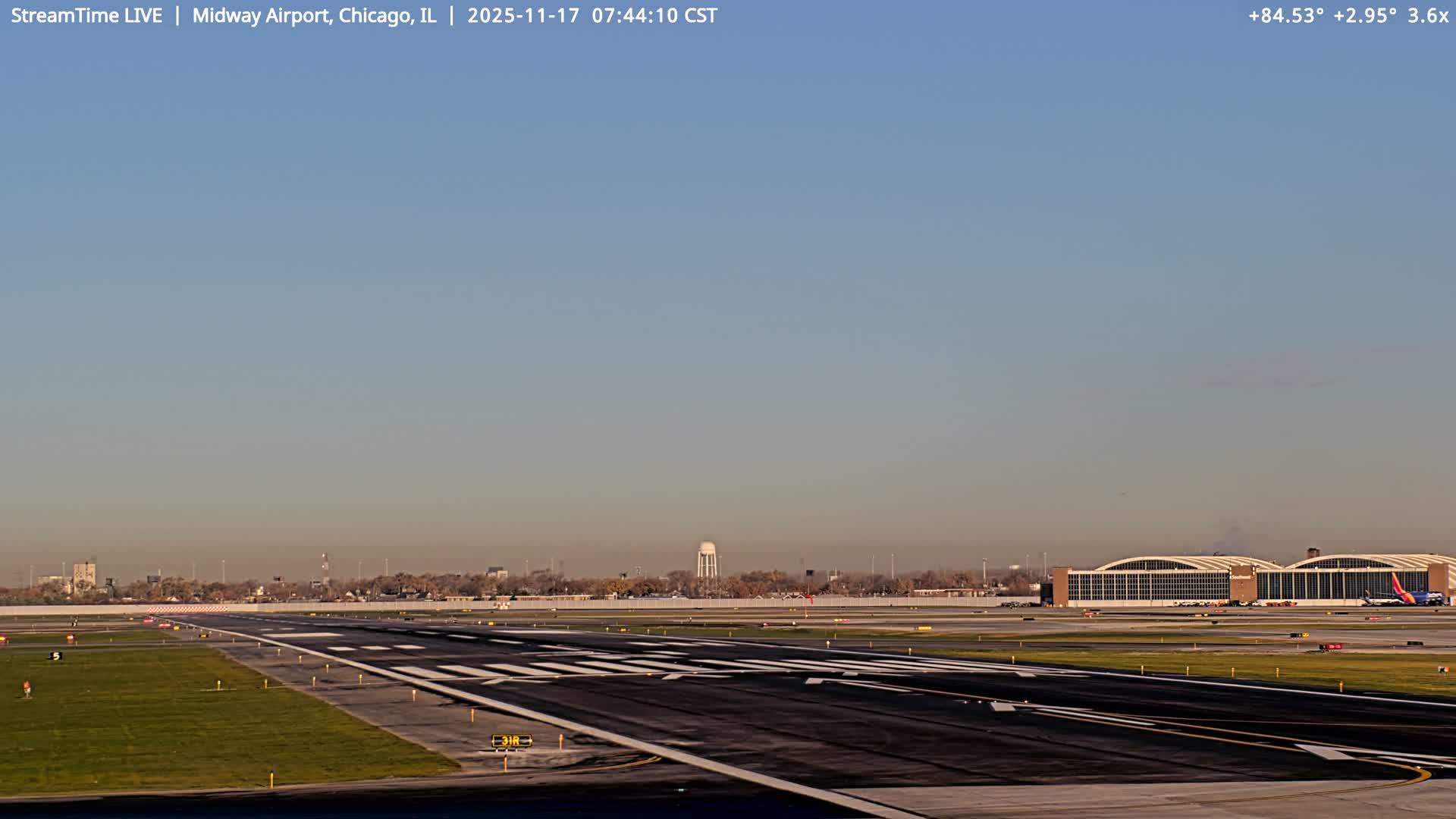 Chicago Midway International Airport Live Cam MDW / KMDW - Garfield Ridge, Chicago, Cook, Illinois, USA