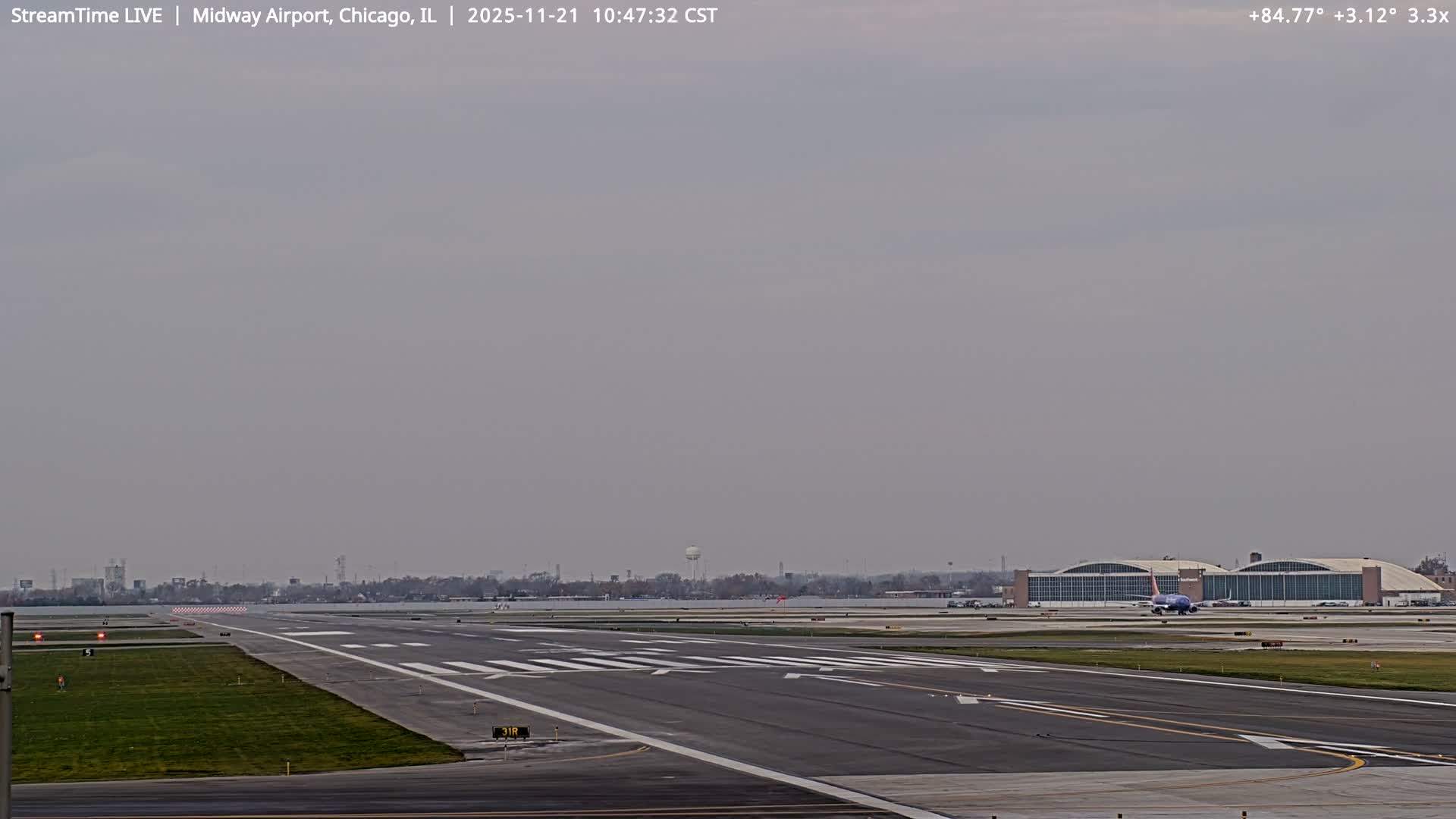 Chicago Midway International Airport Live Cam MDW / KMDW - Garfield Ridge, Chicago, Cook, Illinois, USA