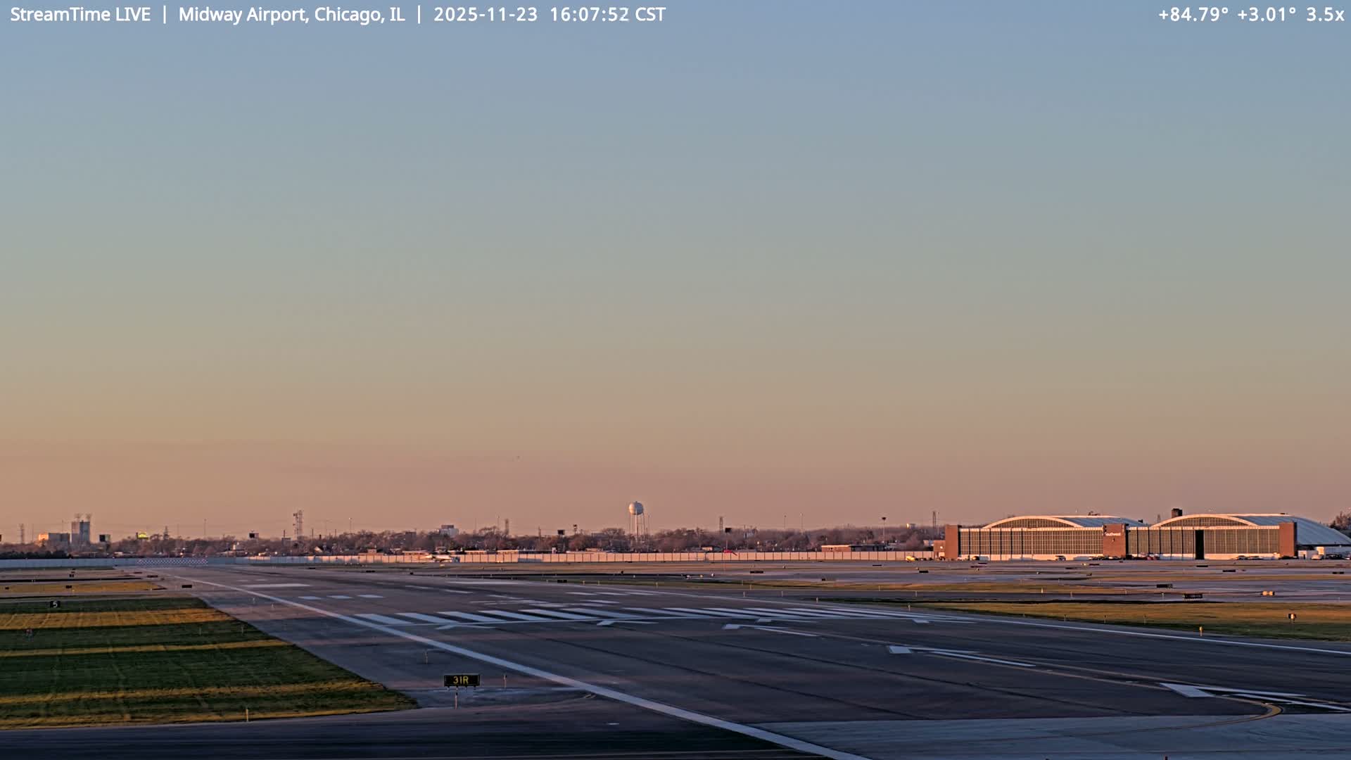 Chicago Midway International Airport Live Cam MDW / KMDW - Garfield Ridge, Chicago, Cook, Illinois, USA
