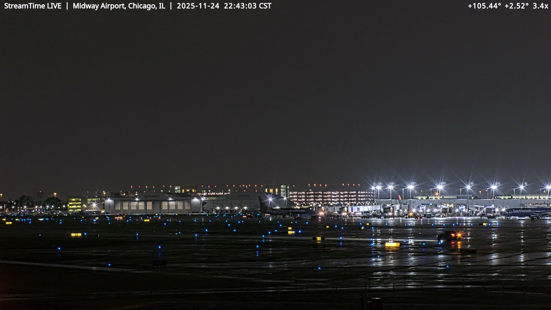 Chicago Midway International Airport Live Cam MDW / KMDW - Garfield Ridge, Chicago, Cook, Illinois, USA