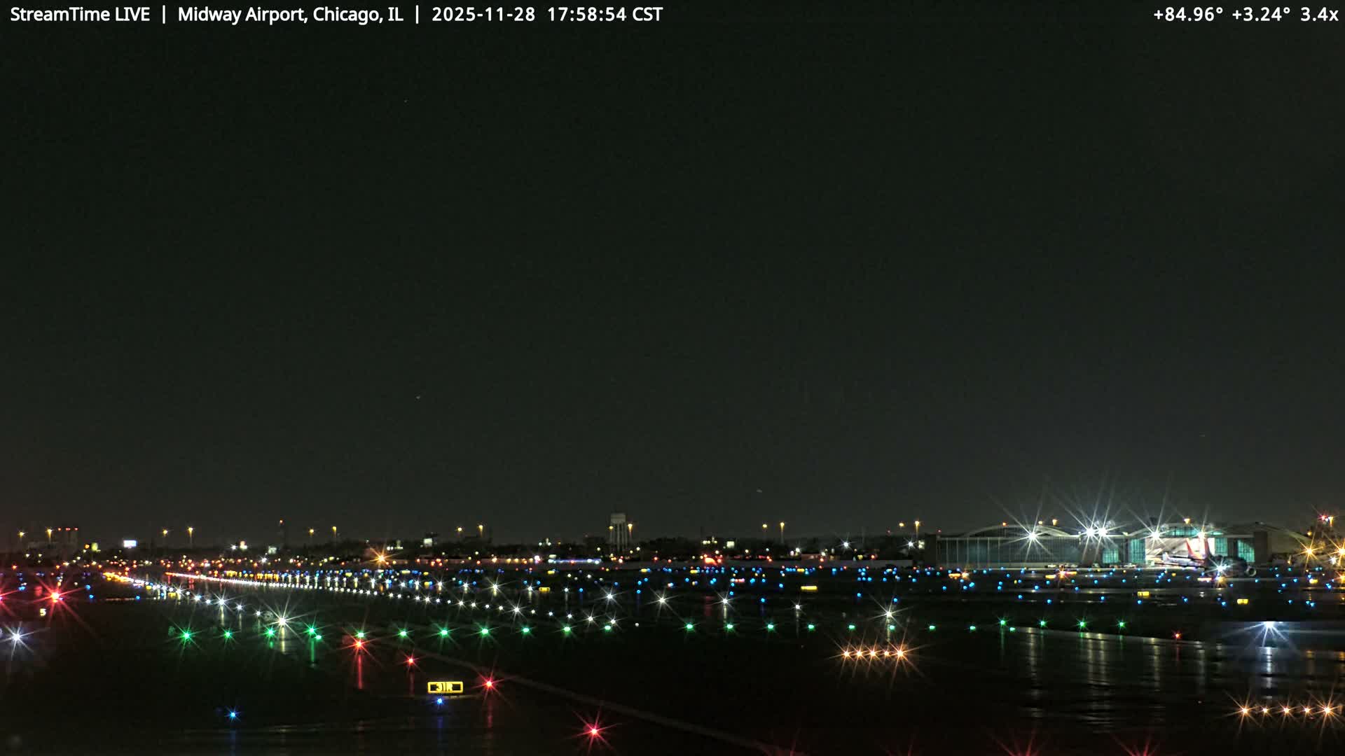 Chicago Midway International Airport Live Cam MDW / KMDW - Garfield Ridge, Chicago, Cook, Illinois, USA