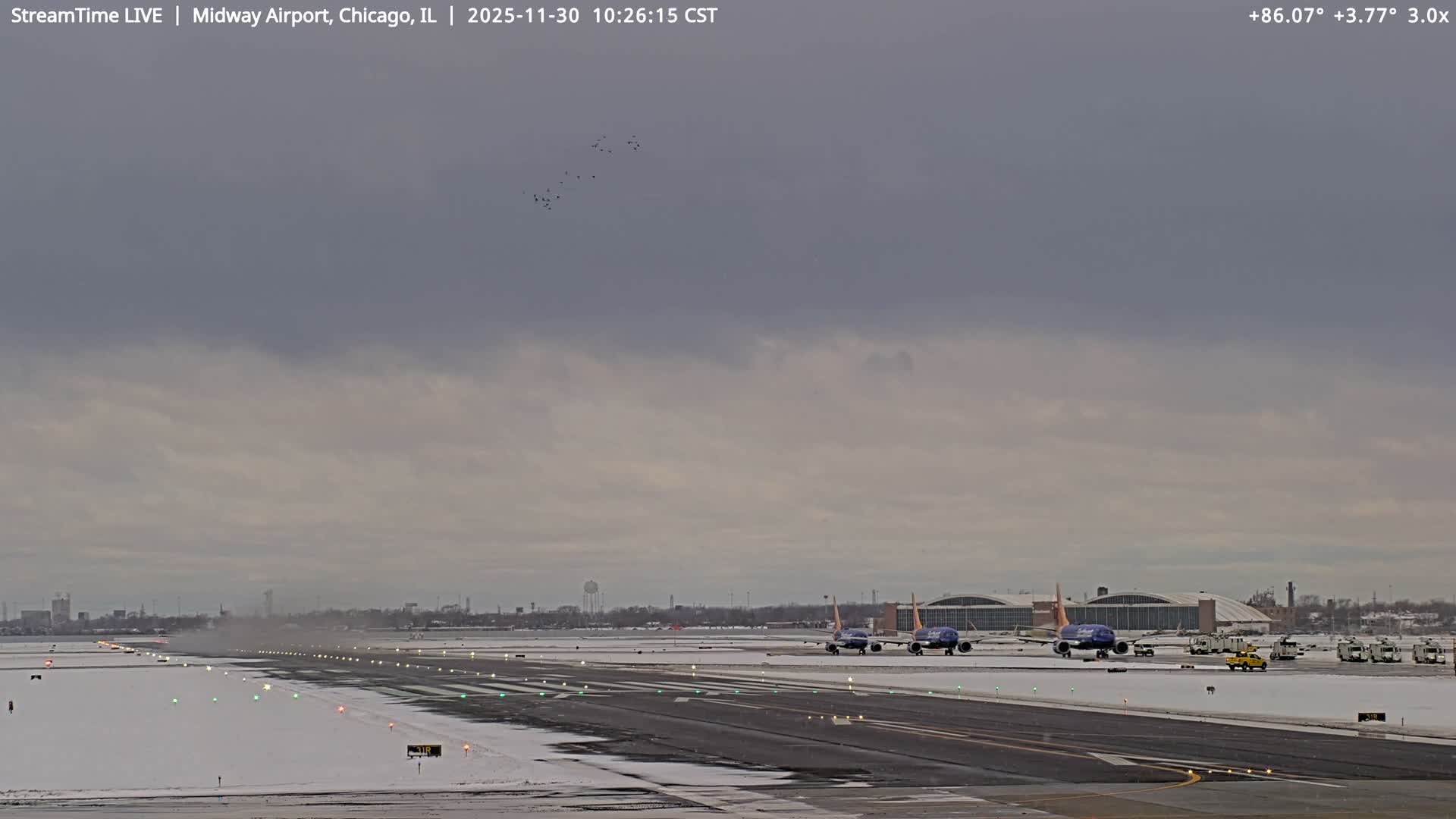 Chicago Midway International Airport Live Cam MDW / KMDW - Garfield Ridge, Chicago, Cook, Illinois, USA