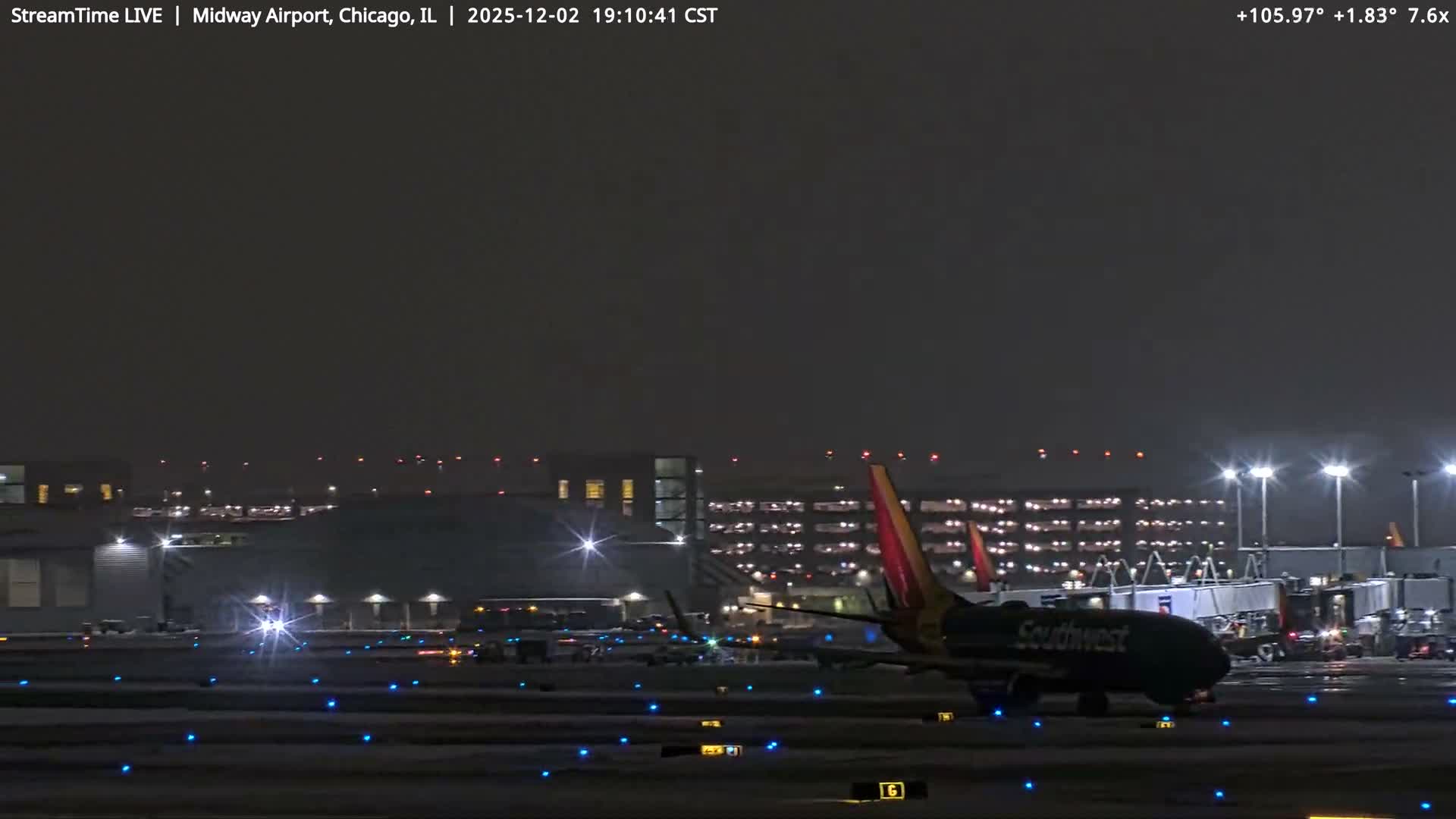 Chicago Midway International Airport Live Cam MDW / KMDW - Garfield Ridge, Chicago, Cook, Illinois, USA