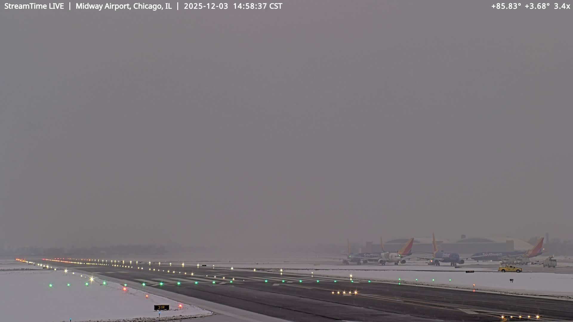 Chicago Midway International Airport Live Cam MDW / KMDW - Garfield Ridge, Chicago, Cook, Illinois, USA