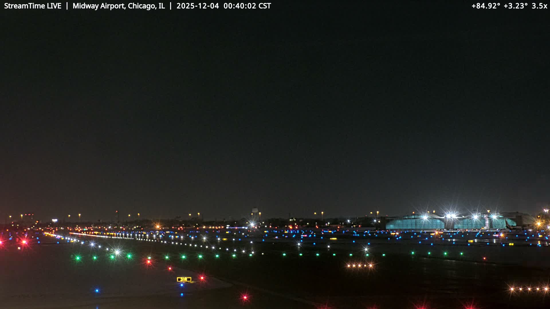 Chicago Midway International Airport Live Cam MDW / KMDW - Garfield Ridge, Chicago, Cook, Illinois, USA