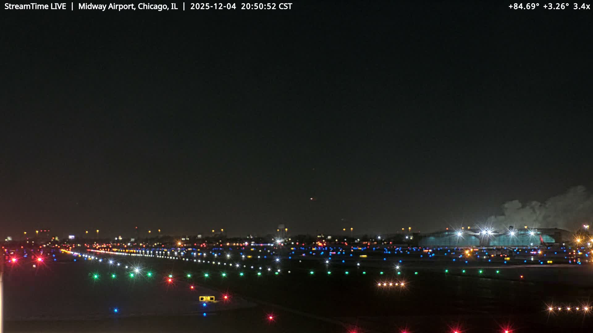 Chicago Midway International Airport Live Cam MDW / KMDW - Garfield Ridge, Chicago, Cook, Illinois, USA