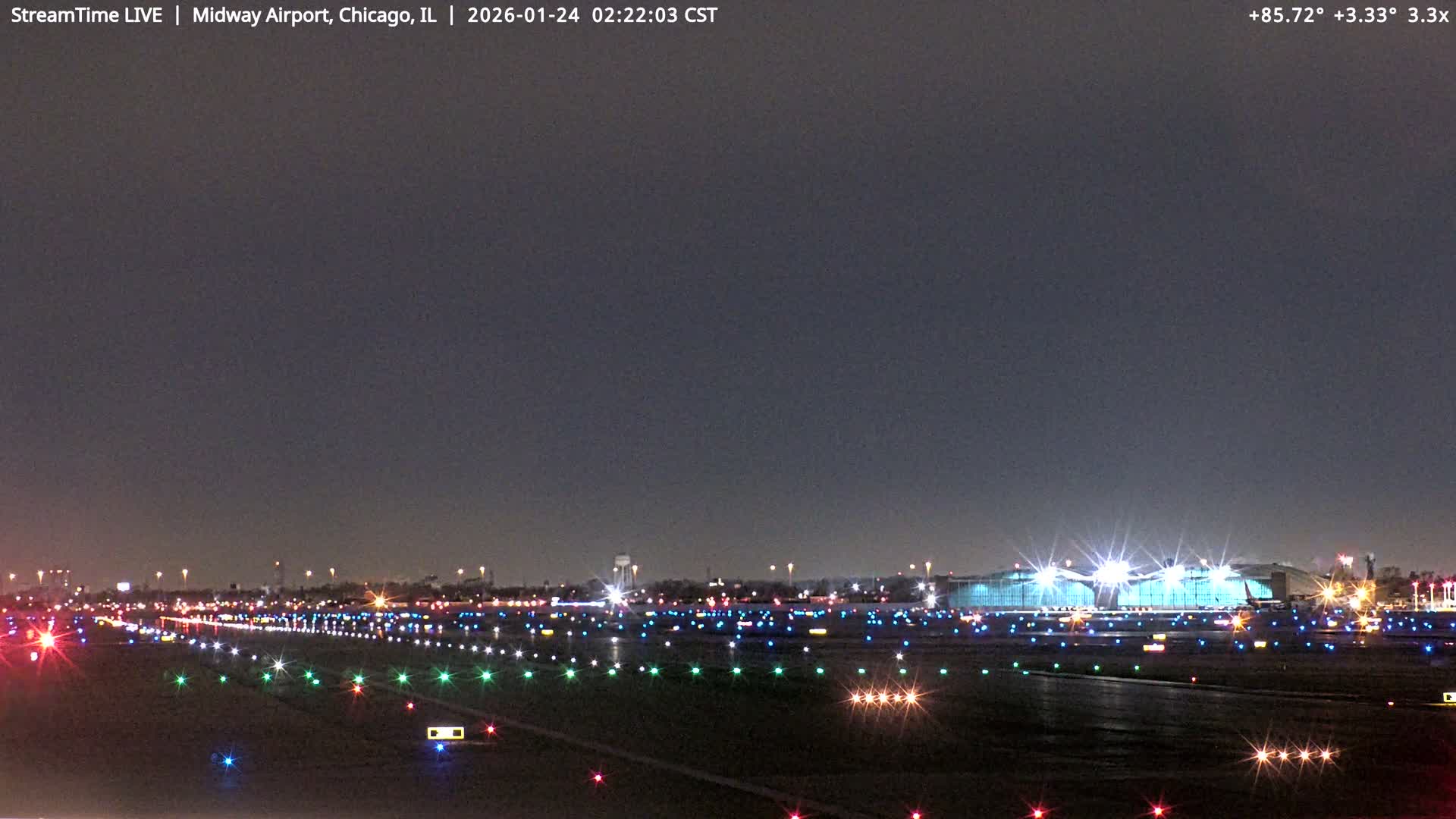 Chicago Midway International Airport Live Cam MDW / KMDW - Garfield Ridge, Chicago, Cook, Illinois, USA
