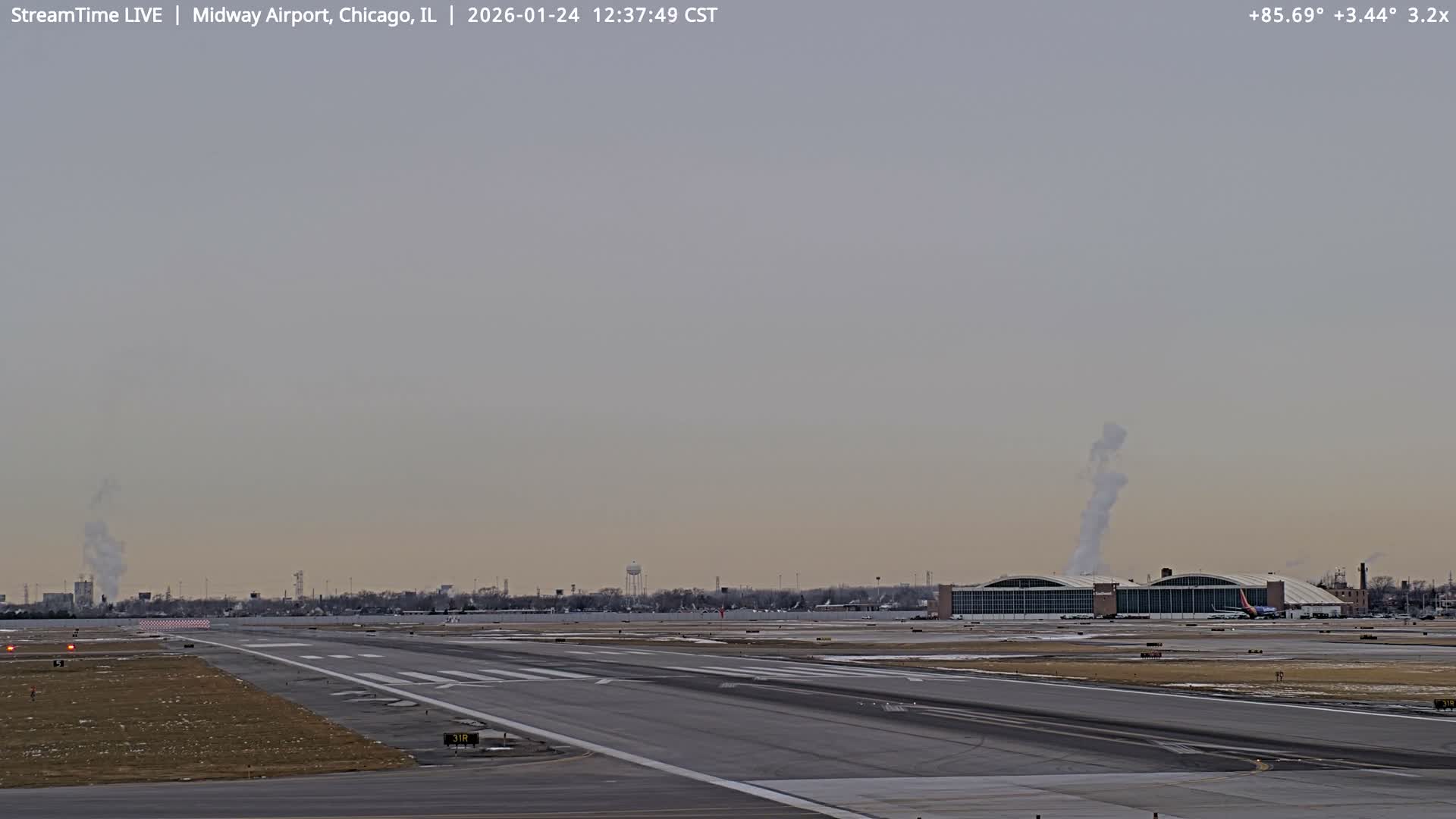Chicago Midway International Airport Live Cam MDW / KMDW - Garfield Ridge, Chicago, Cook, Illinois, USA