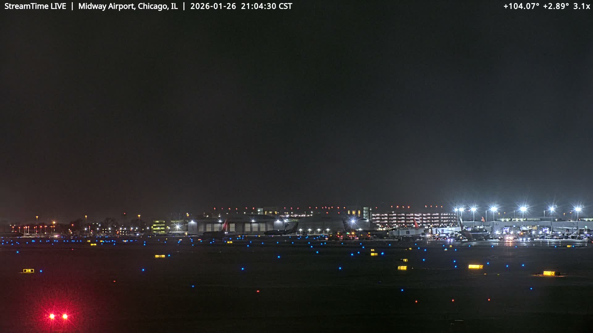 Chicago Midway International Airport Live Cam MDW / KMDW - Garfield Ridge, Chicago, Cook, Illinois, USA
