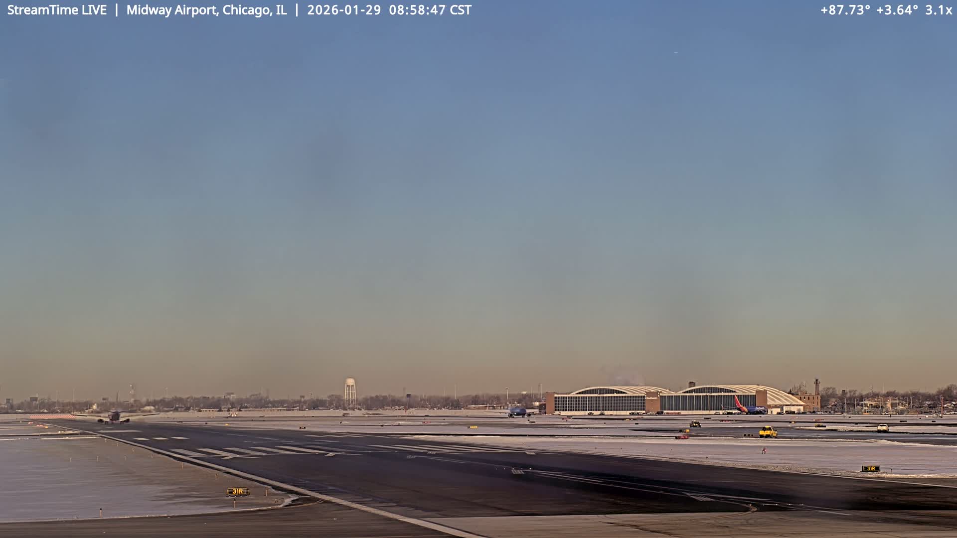 Chicago Midway International Airport Live Cam MDW / KMDW - Garfield Ridge, Chicago, Cook, Illinois, USA